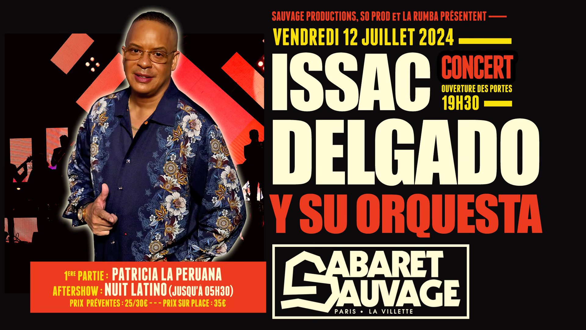Grand Bal Swing - 🇨🇺 Concert ISSAC DELGADO Y SU ORQUESTA... | Facebook