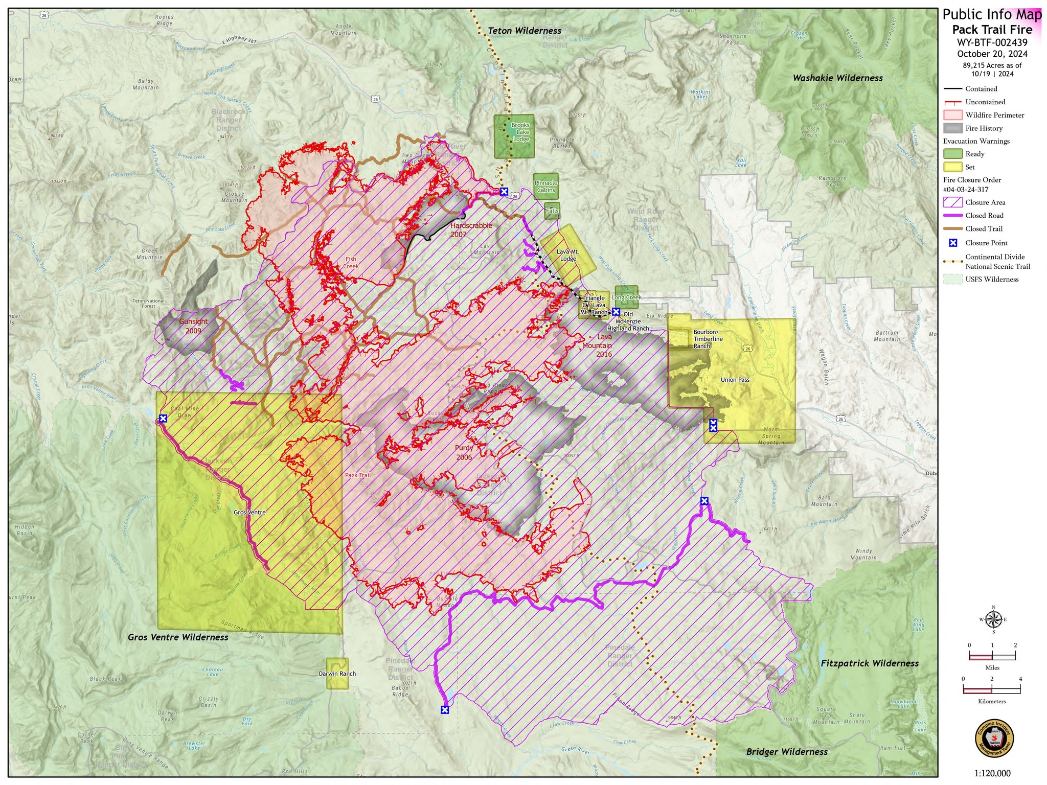 Bootjack Fire in Powder River County, MT at 4 acres and 100