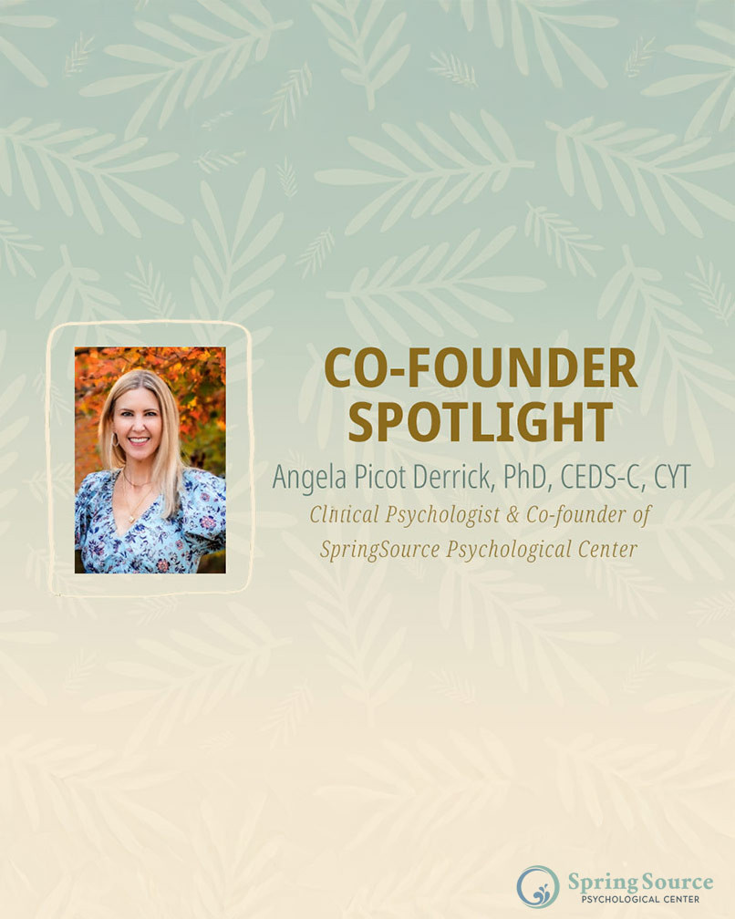 SpringSource - Dr. Angela Derrick is a Clinical Psychologist and Co ...