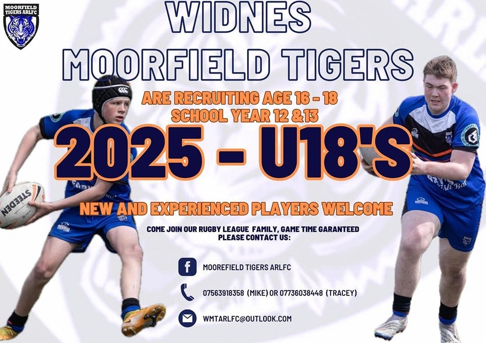 Widnes Moorfield Tigers U18's