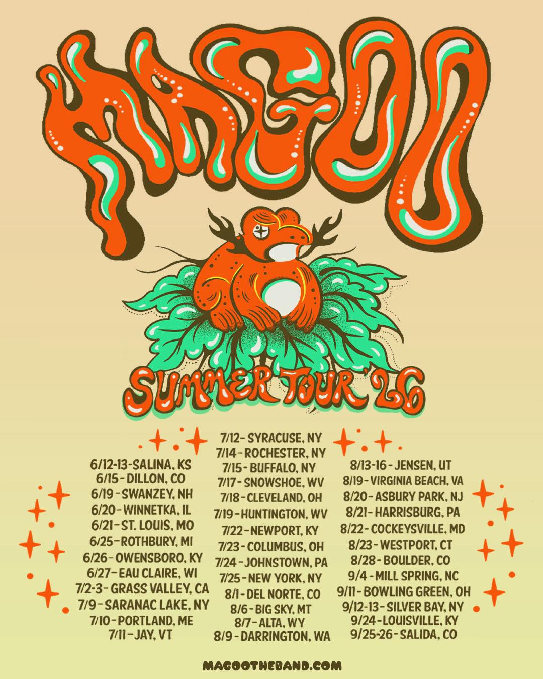 Magoo the band announces 2025 summer tour