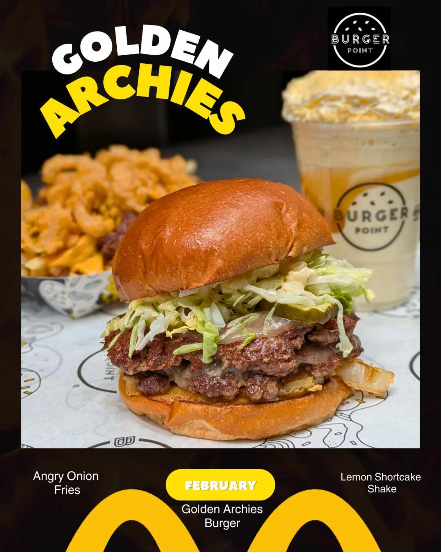 Burger Point - FEBRUARY SPECIALS INCOMING... 🍔 GOLDEN...