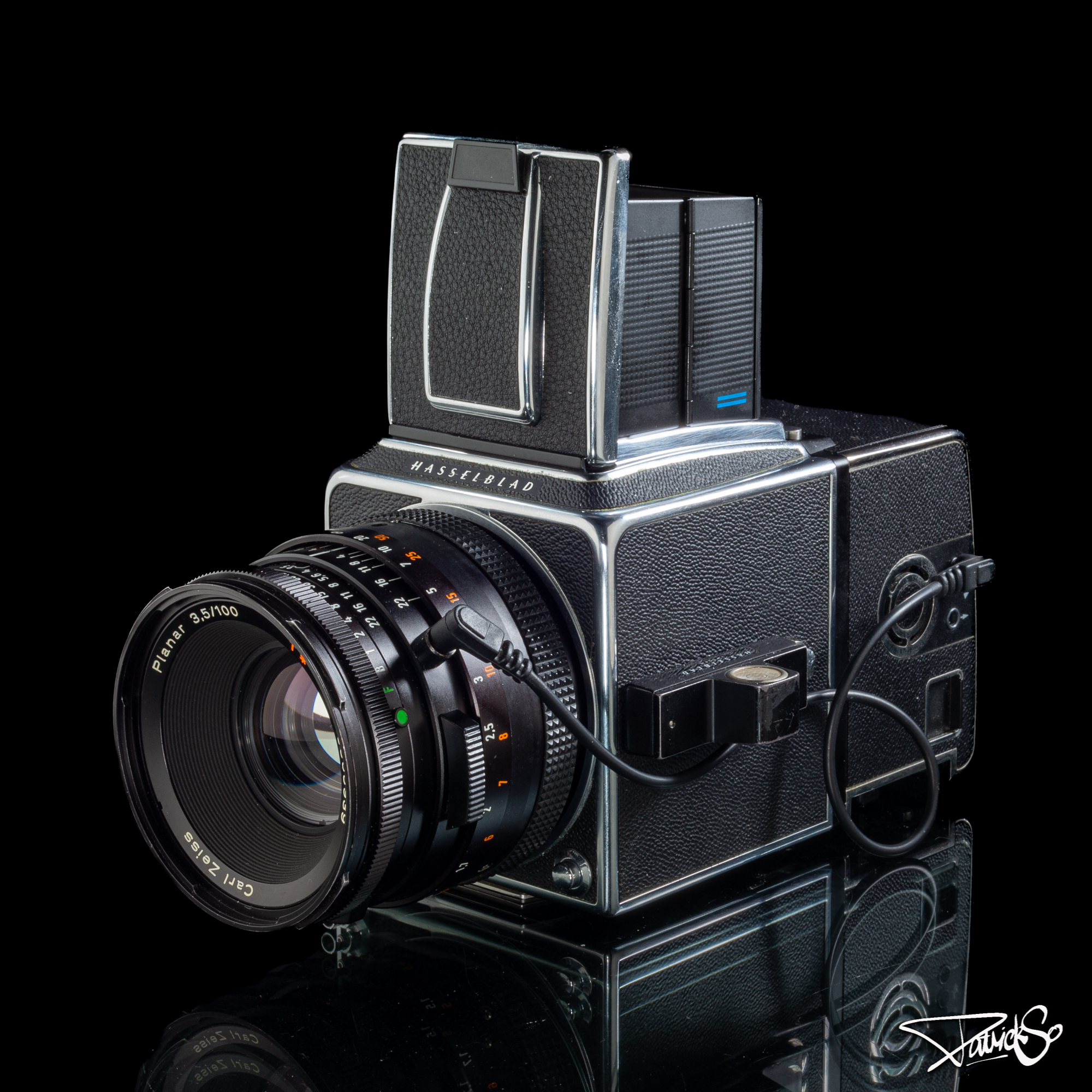 Hasselblad 500c/m with CFV-50 digital back and Carl Zeiss lens