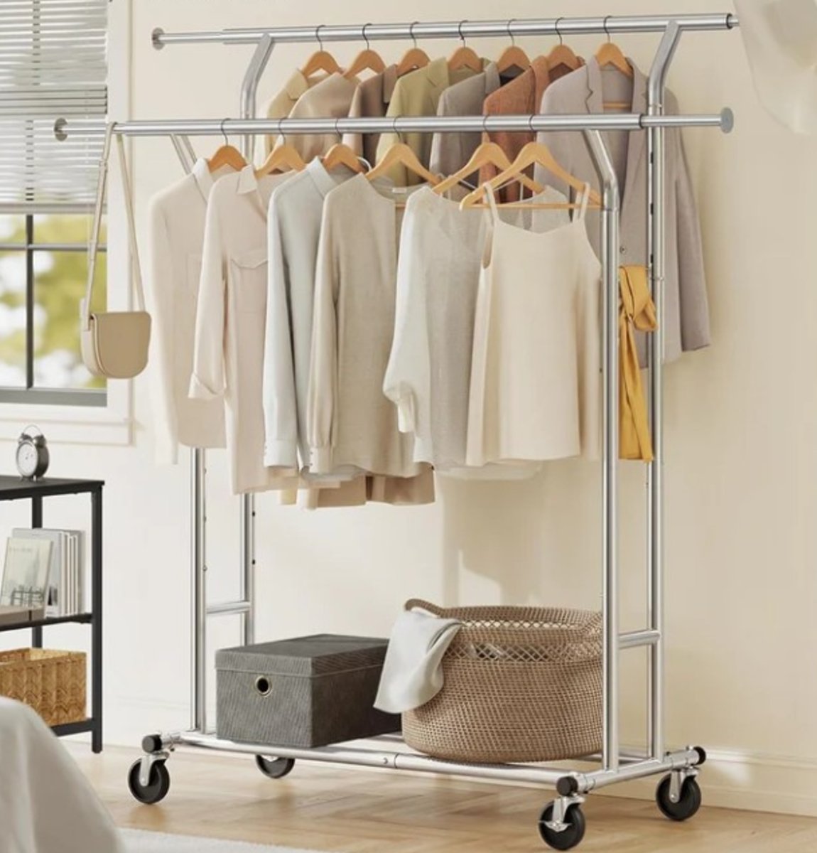 Heavy Duty Double Hanging Rack - Garment Racks - Auckland, New Zealand ...