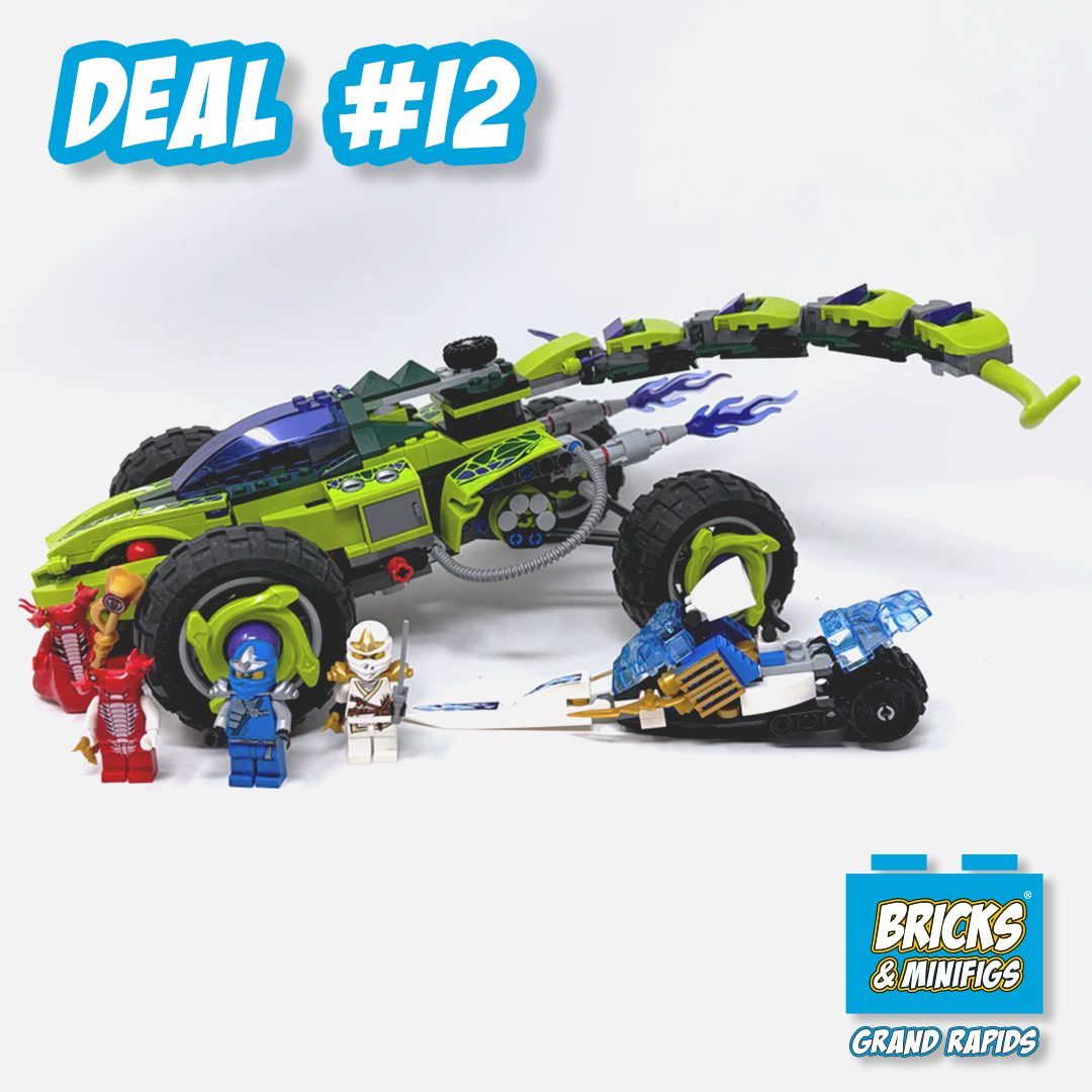 Facebook Fun Deal #12: NINJAGO, 2012 Fangpyre Truck Ambush (Set
