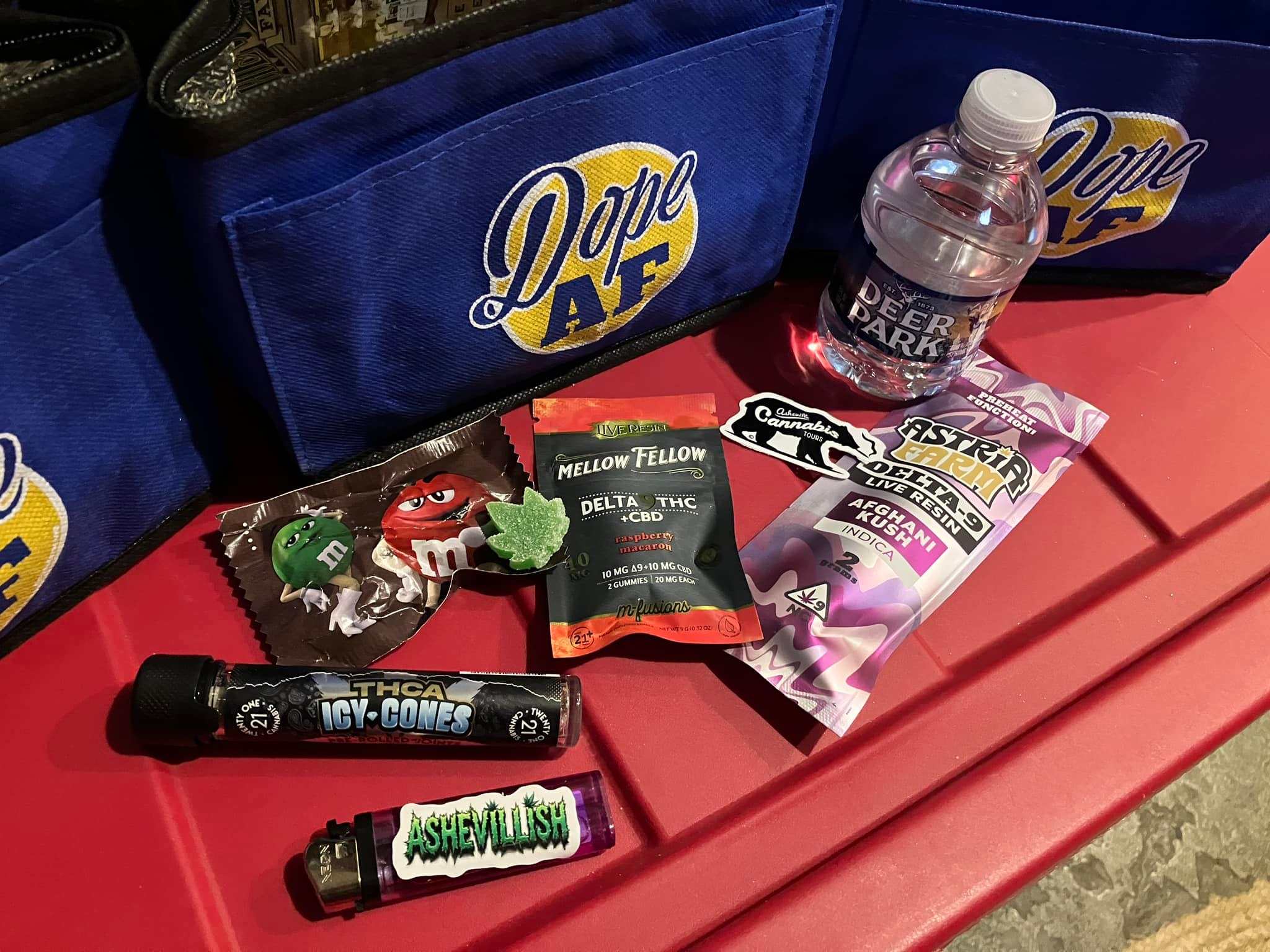 Today on our THC tour test run, we went to Blue Ridge Hemp Co 