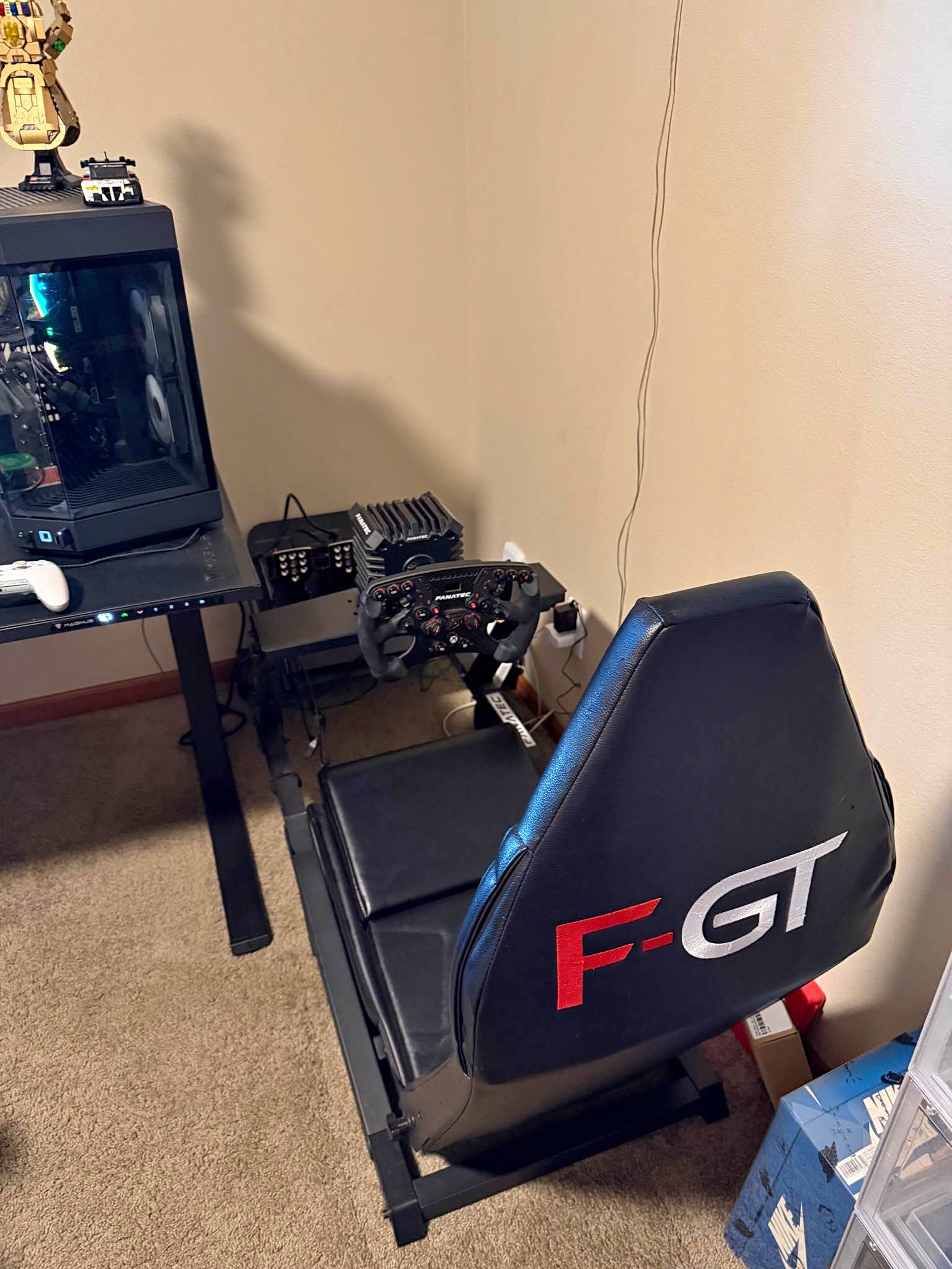 Complete Fanatec Sim Racing Setup - QR2 Upgraded - Will Split - Video ...