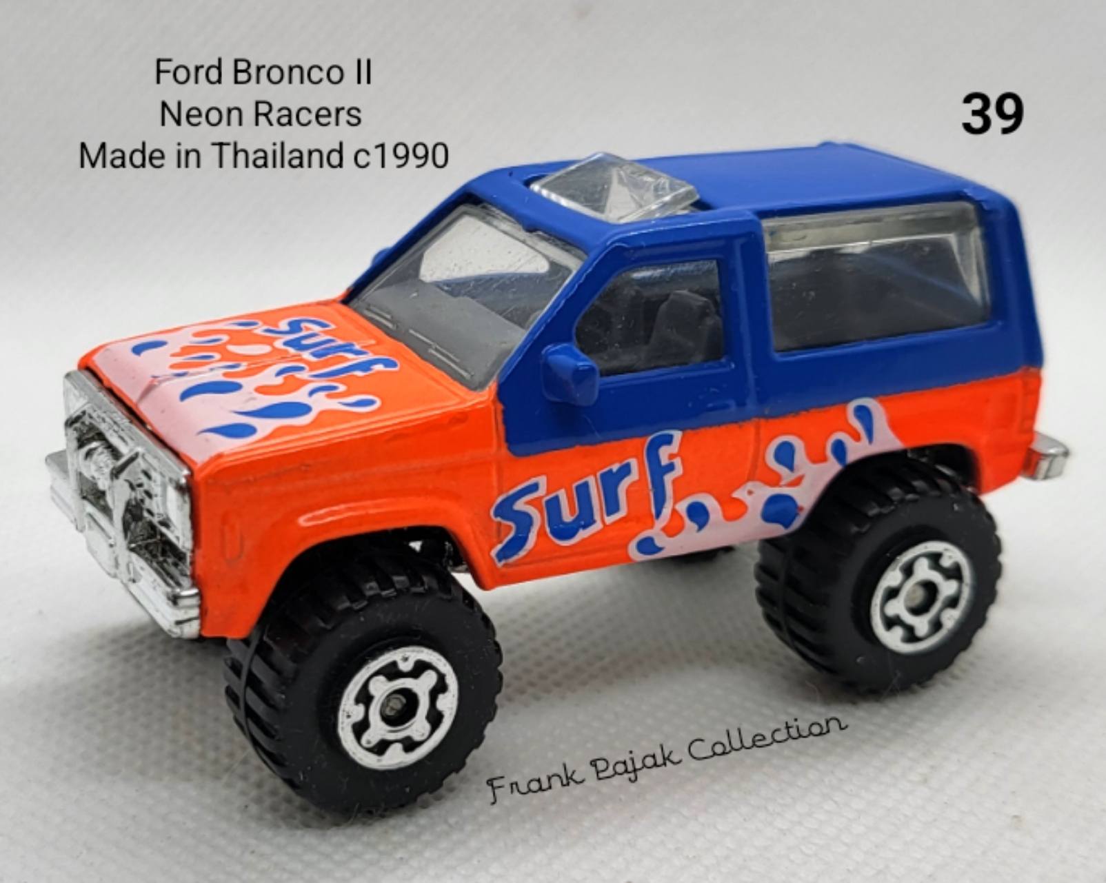 Matchbox Collectors 1/64 - Ford Bronco 2021 - Réal Riders - Neuf - Modèle Collector #14/20