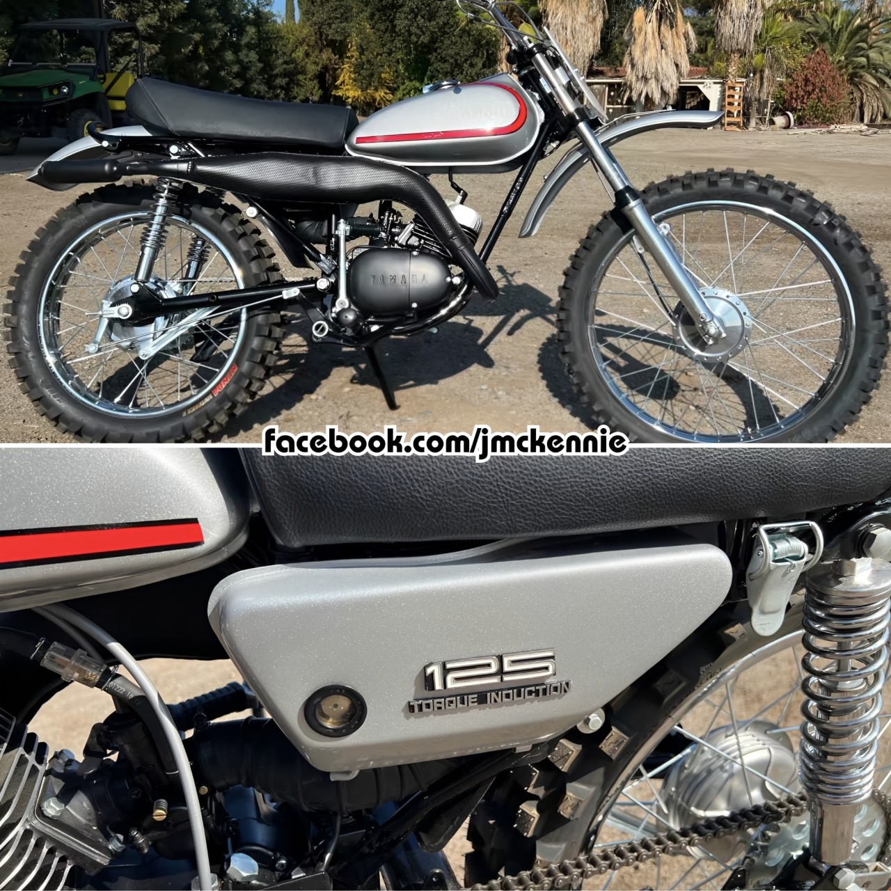 1973 Yamaha ATMX 125 vintage motocross bike