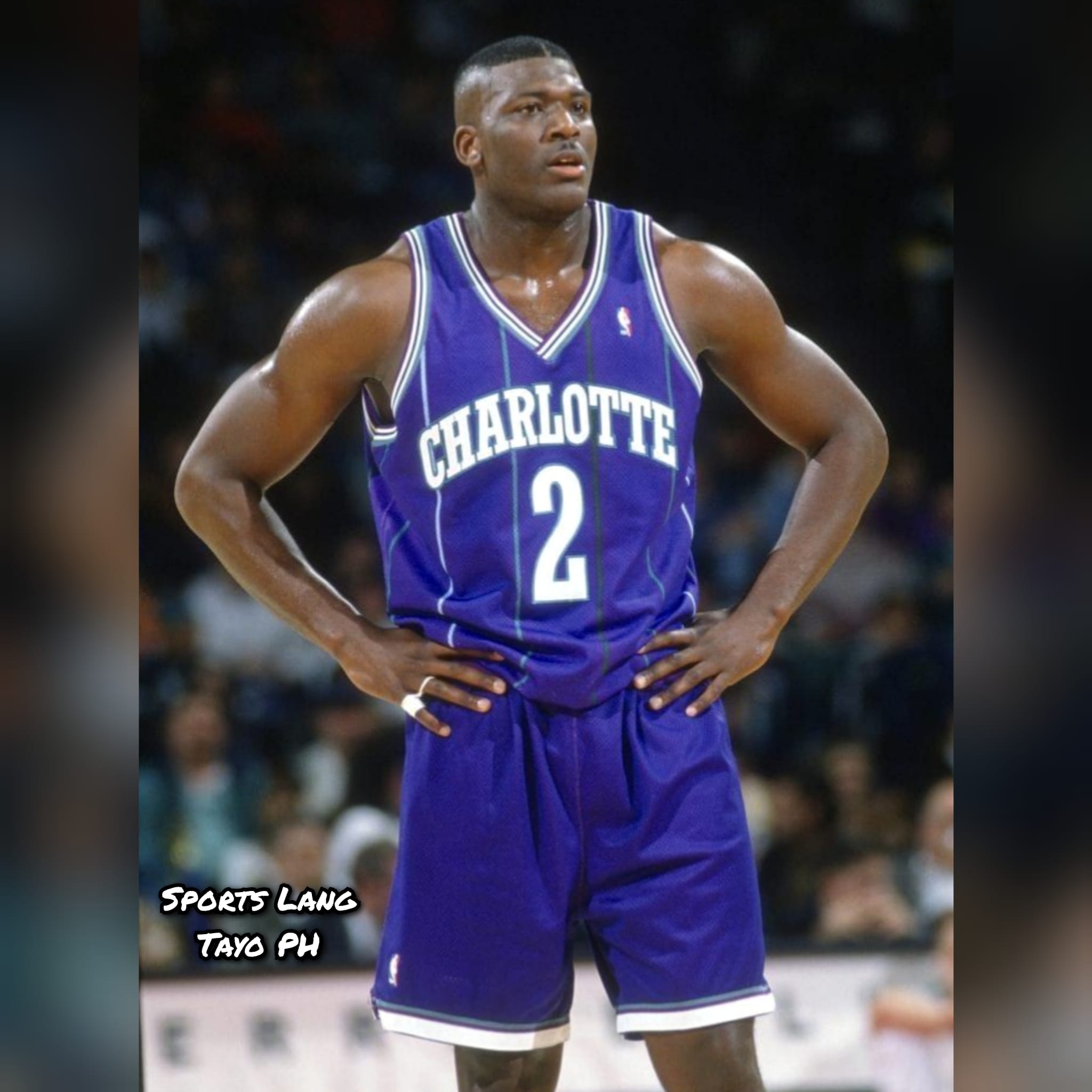90s NBA シャーロット・ホーネッツ Larry Johnson PM339 90s NBA シャーロット・ホーネッツ Larry Johnson PM339 90s NBA