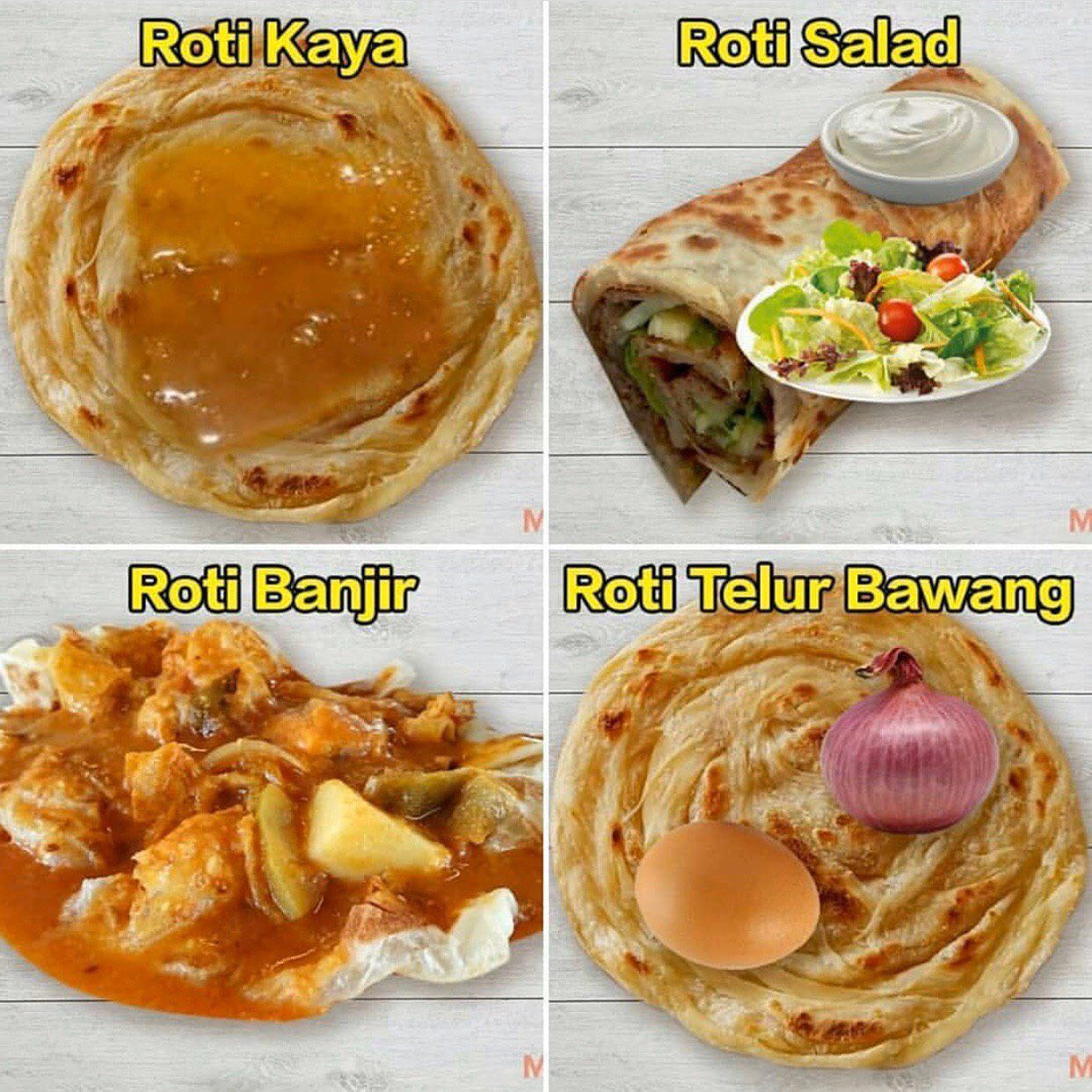 Khairul Irfan - JOM KENALI JENIS ROTI. . Mesti ramai rindu...