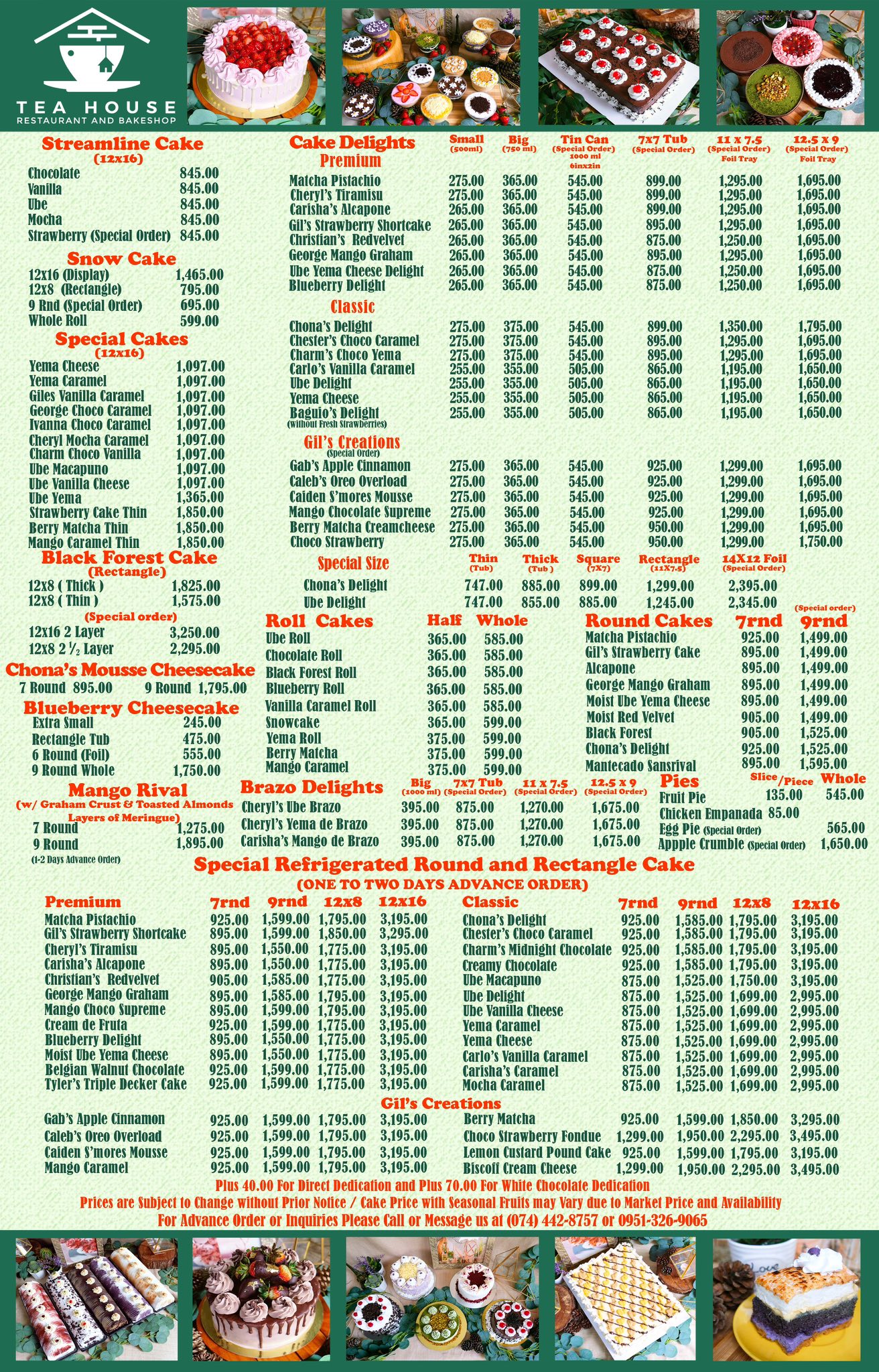 Teahouse Restaurant and... - Teahouse Restaurant and Bakeshop