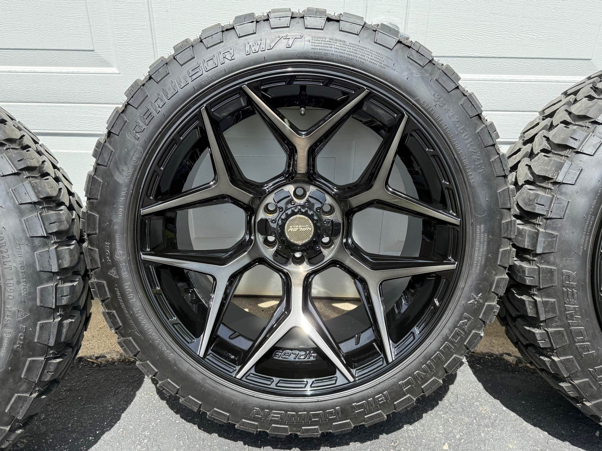 22x12 wheels with 33x12.50 tires - Car Wheels, Tires & Parts ...