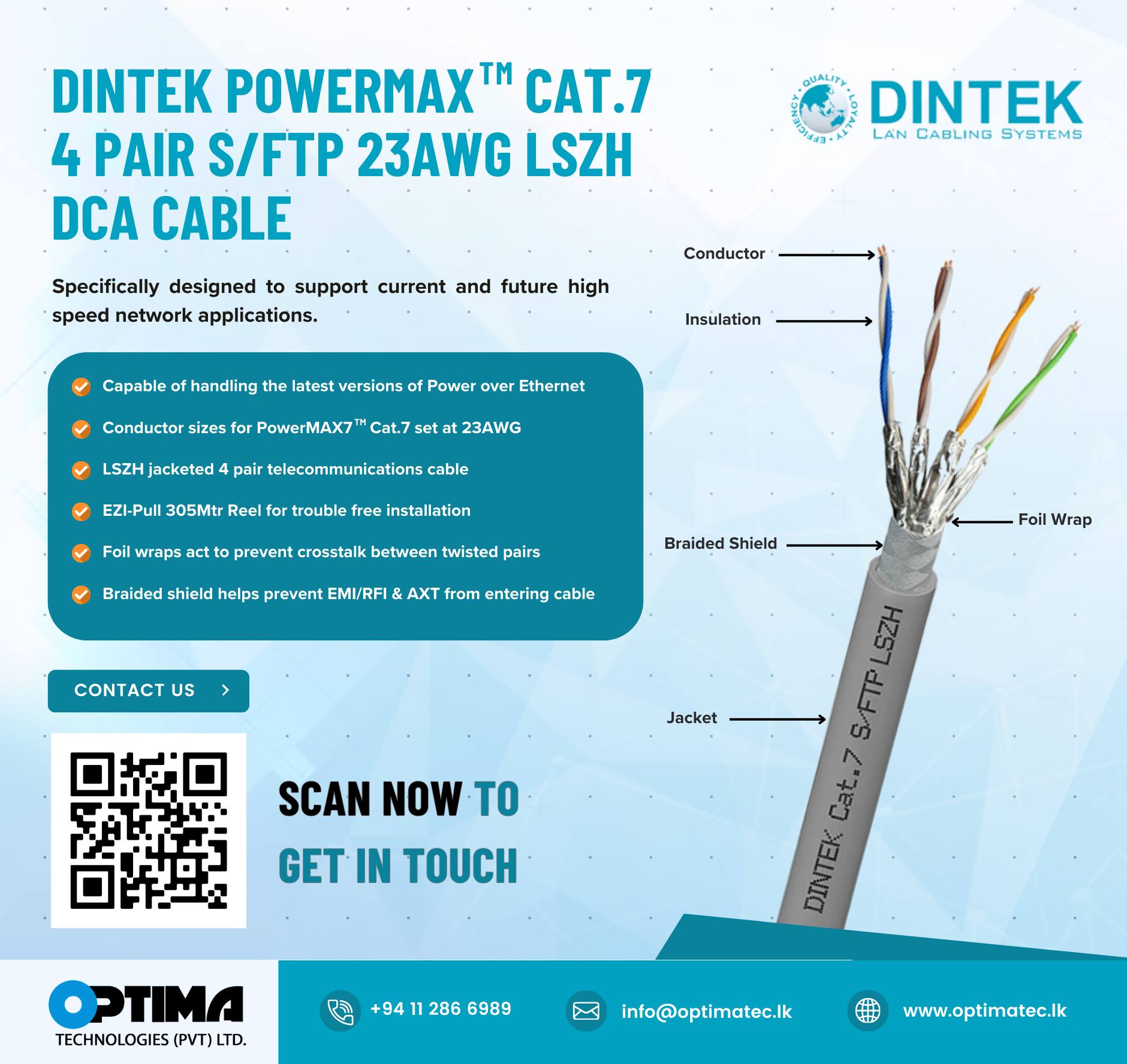 Introducing the DINTEK PowerMAX... - Optima Technologies | Facebook