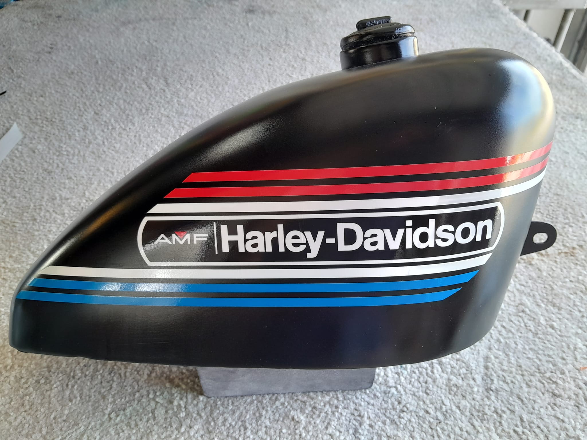1973 Harley Davidson Sportster restored to original condition