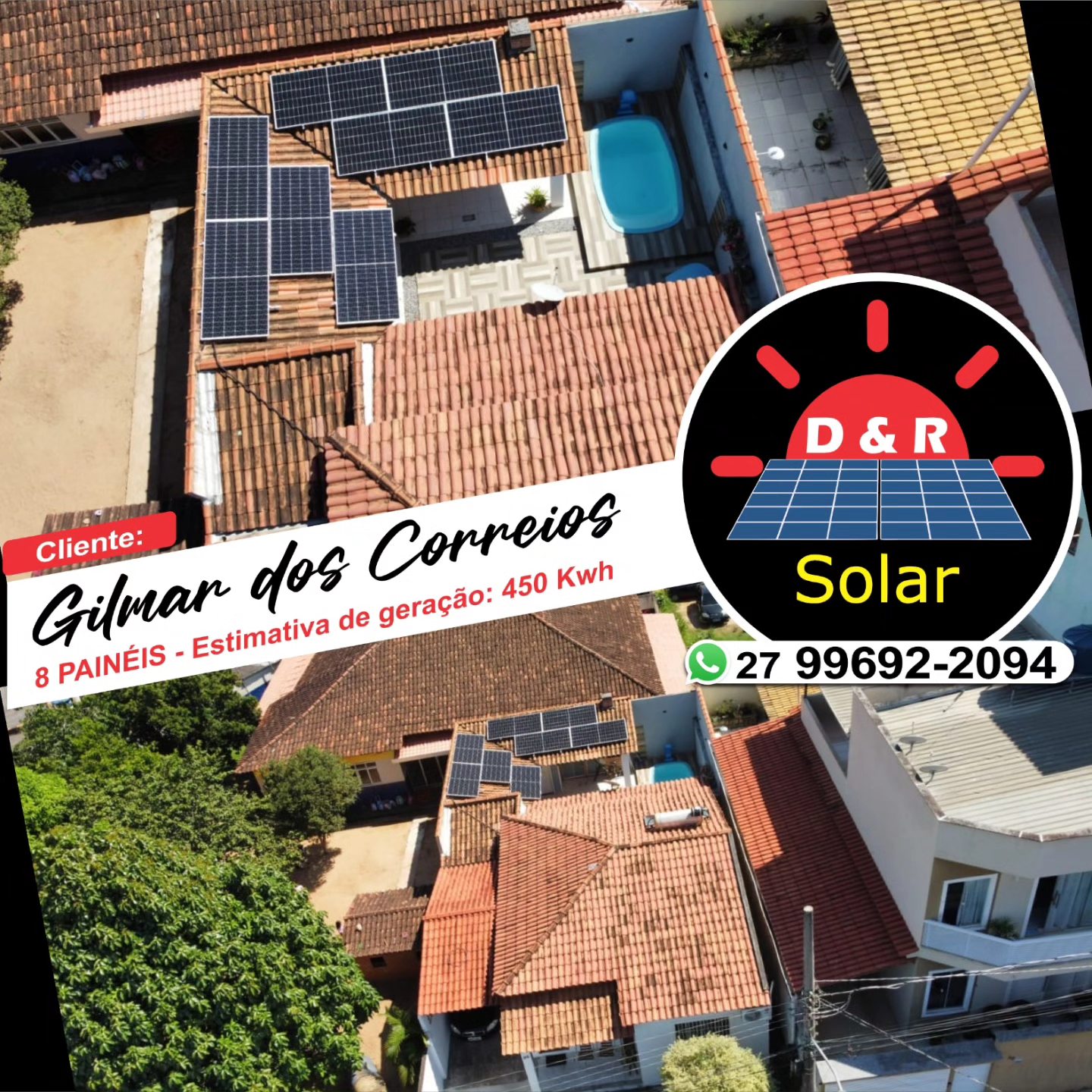 D&R - ☀️ D&R Solar: Clientes satisfeitos com energia de qualidade ...