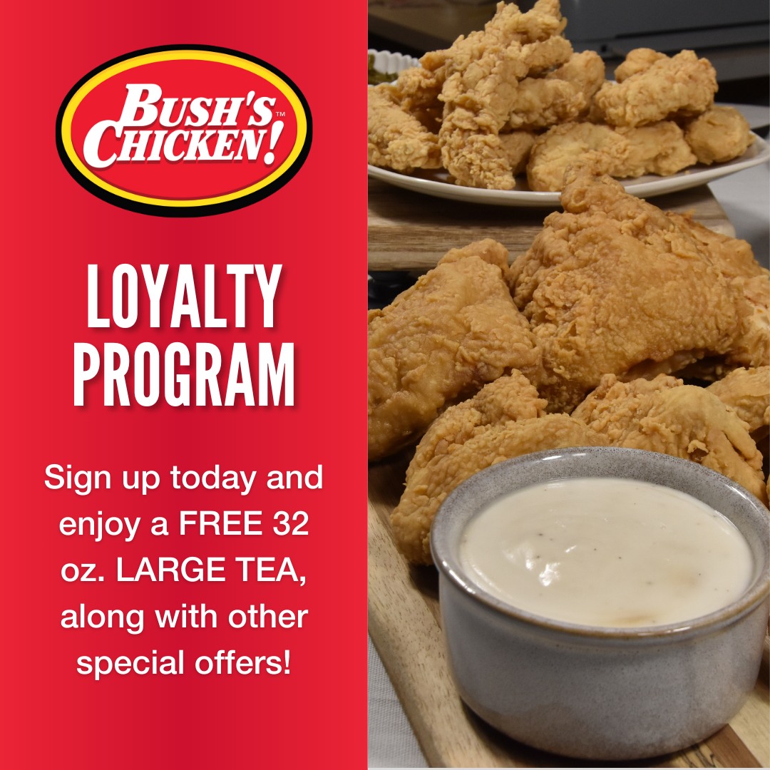 🚨 Don’t forget to sign up for... - Bush's Chicken San Antonio | Facebook