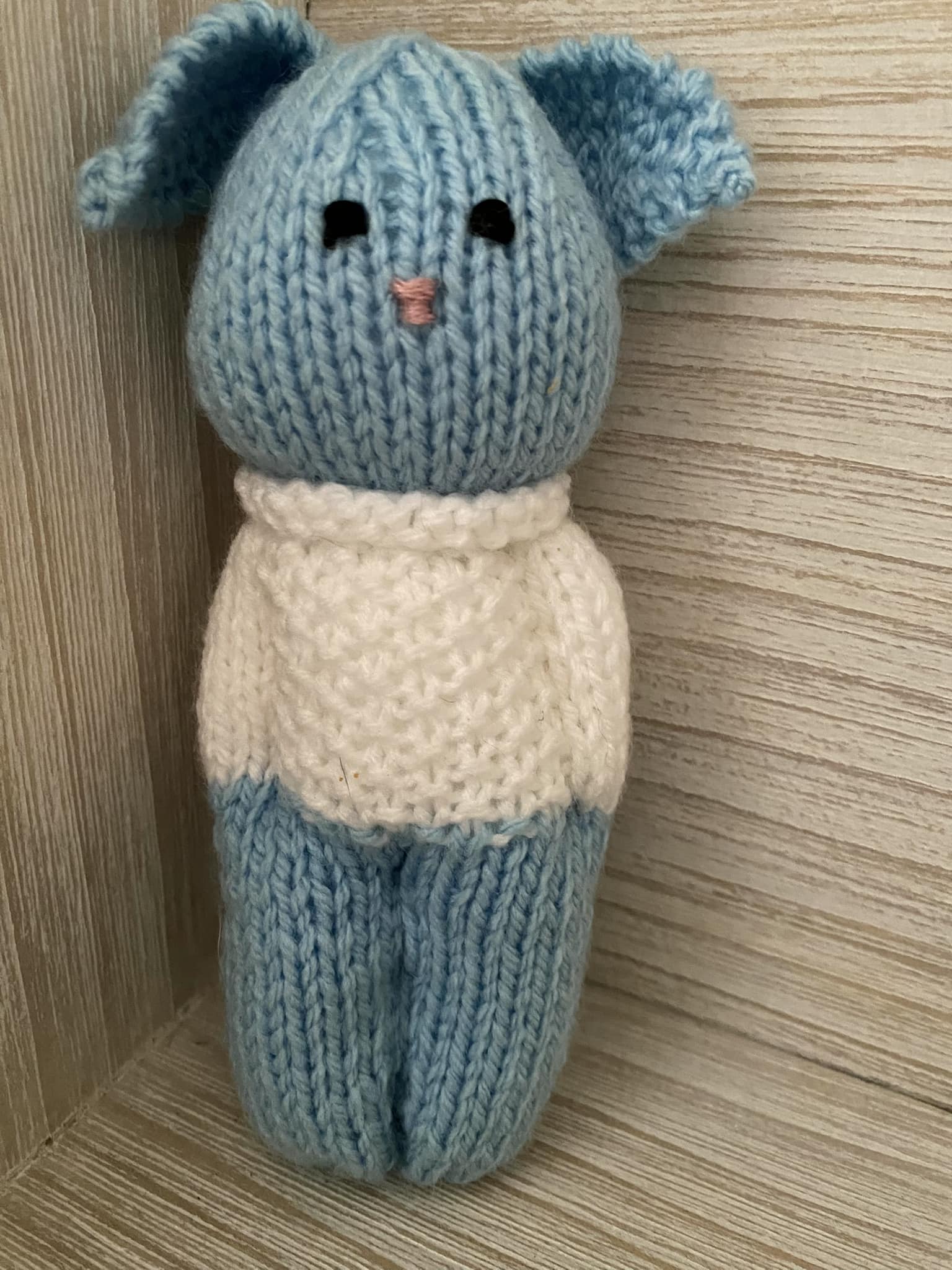 Blueberry bunny beanie crochet project