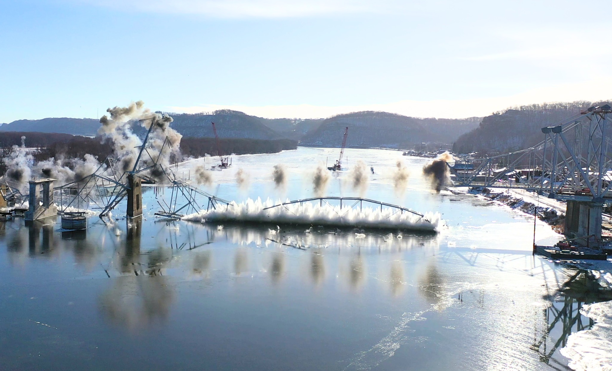 Mississippi River Bridge at Lansing | Ames IA