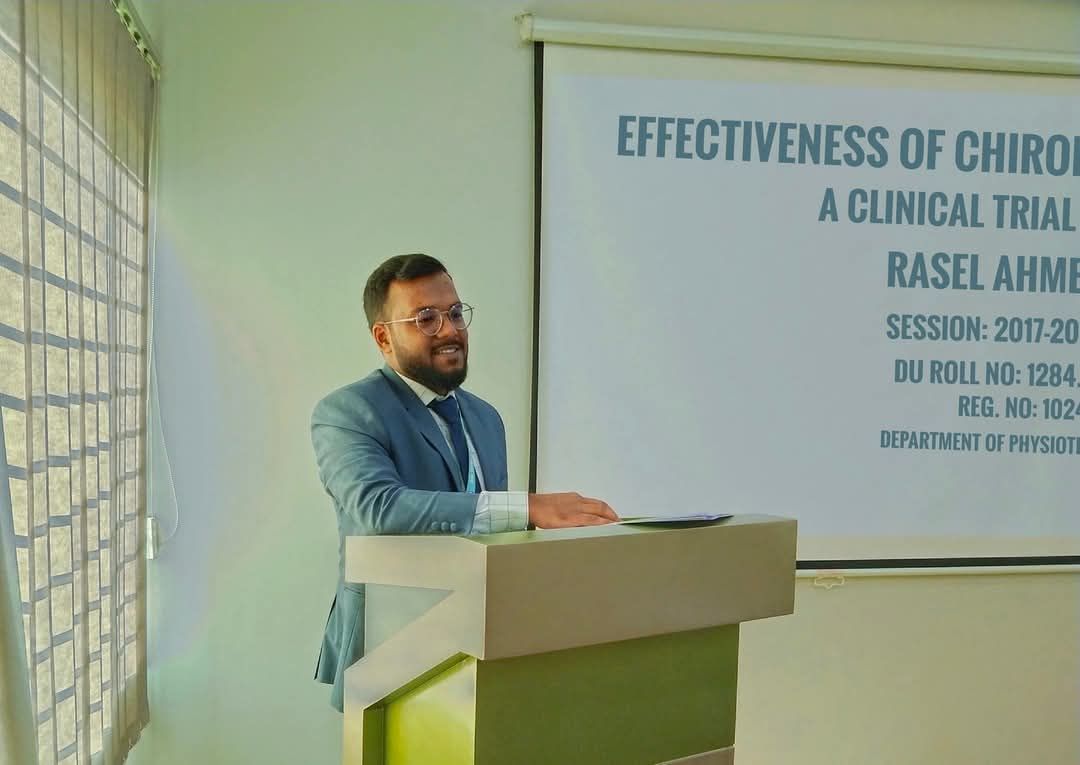Dr. Rasel Ahmed - Physiotherapist | Dhaka