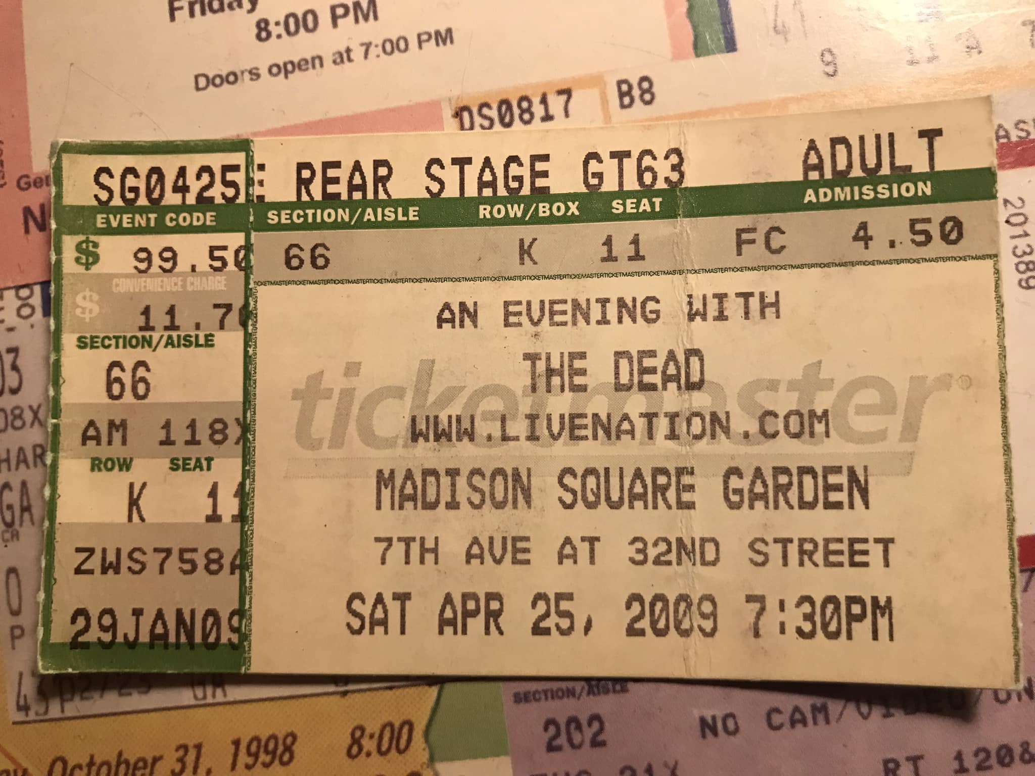 Grateful Dead 2008 Tour Memories and Experiences