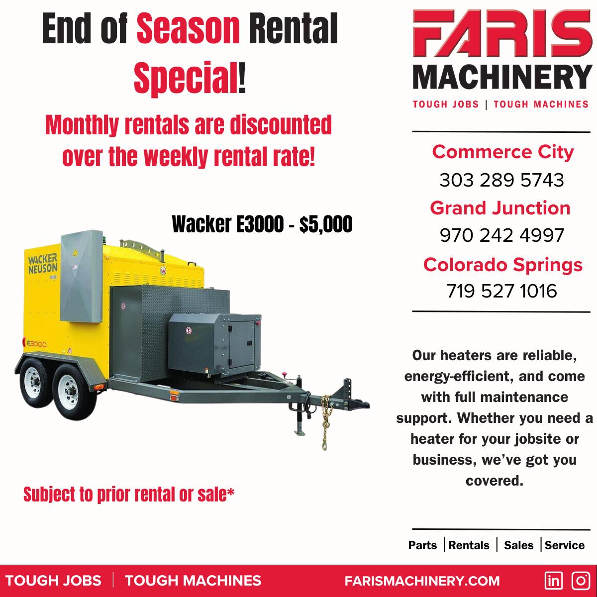 Faris Machinery Company | Commerce City CO