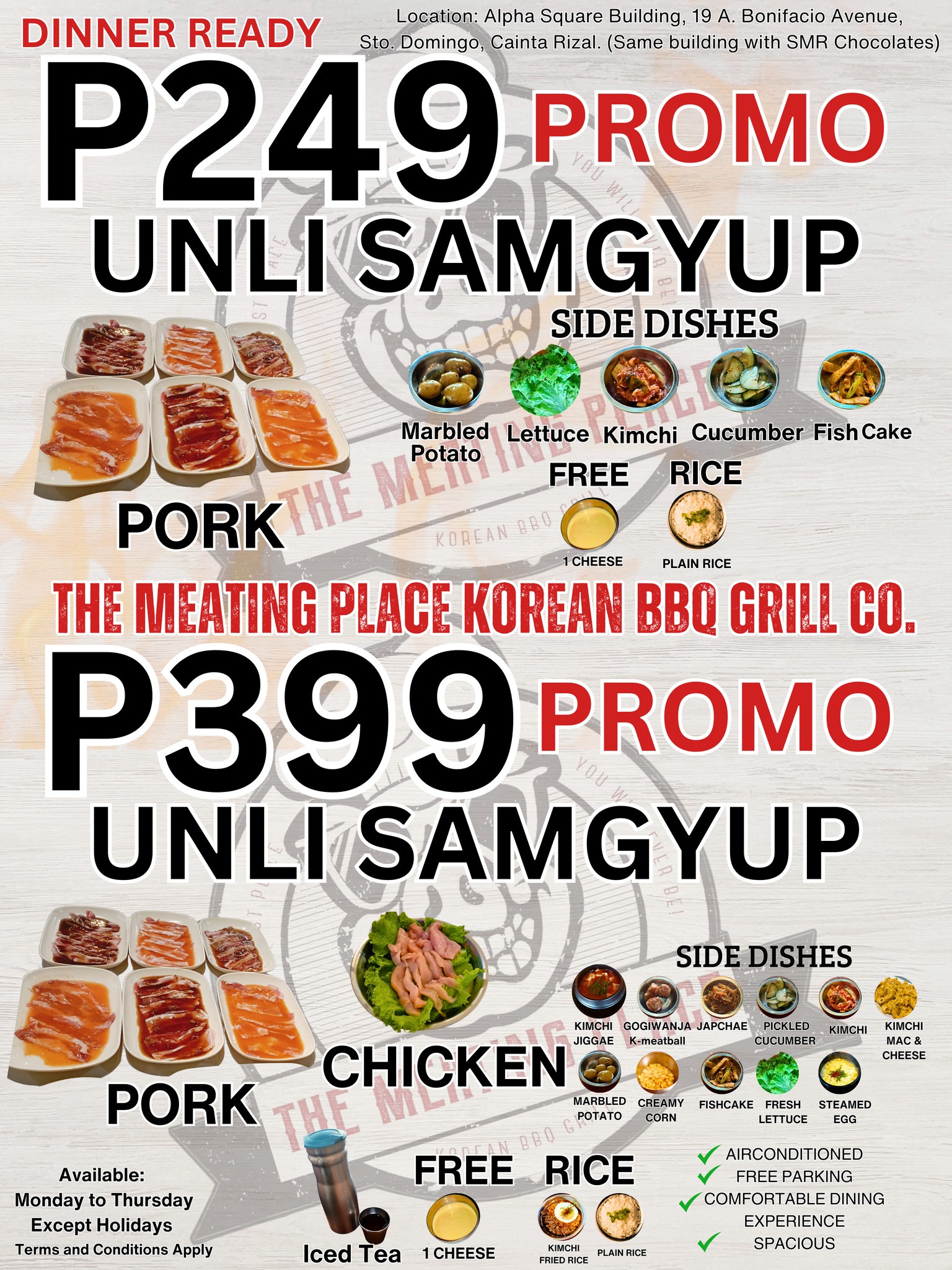 🎄 PASKO NA sa The Meating Place Korean BBQ Grill Co A Bonifacio Ave ...