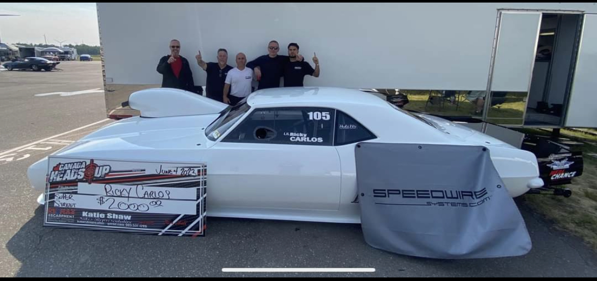 Congratulations Ricky Carlos on... - Speedwire Systems Racing