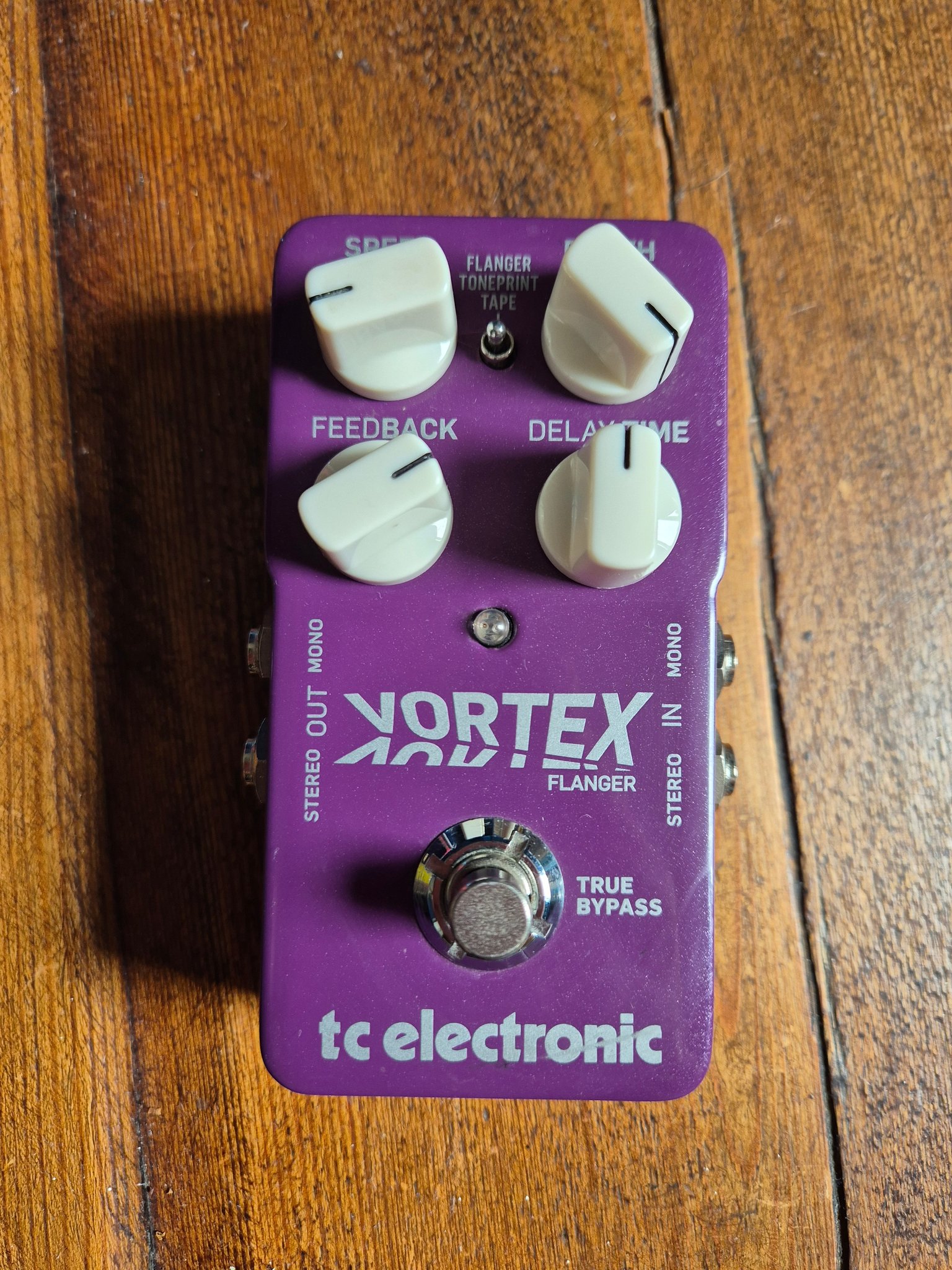 NPD.... TC electronic Vortex flanger SDE FLANGER FLANGER FEEDBACK 