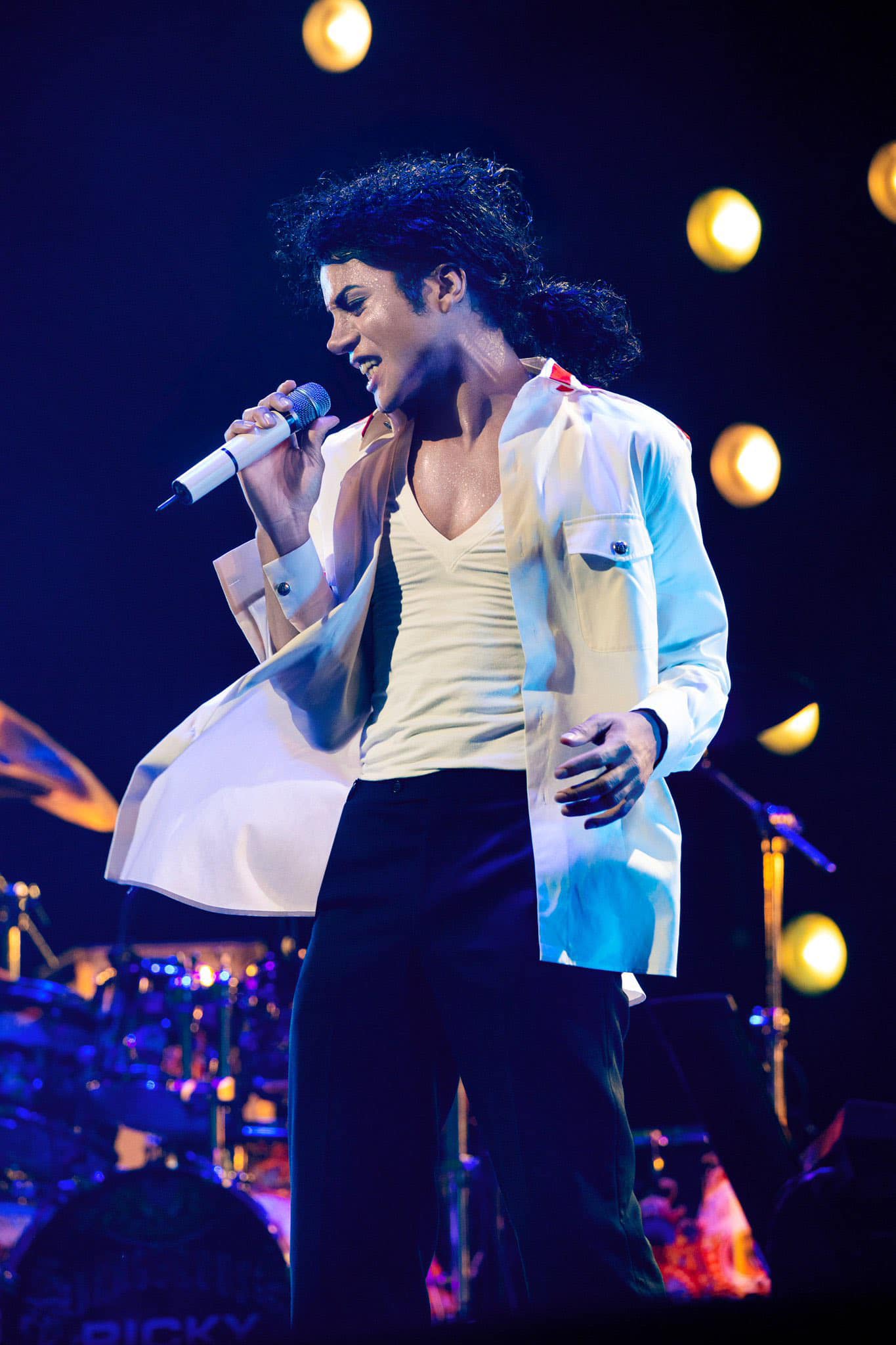 First look at Jaafar Jackson as Michael Jackson in the upcoming