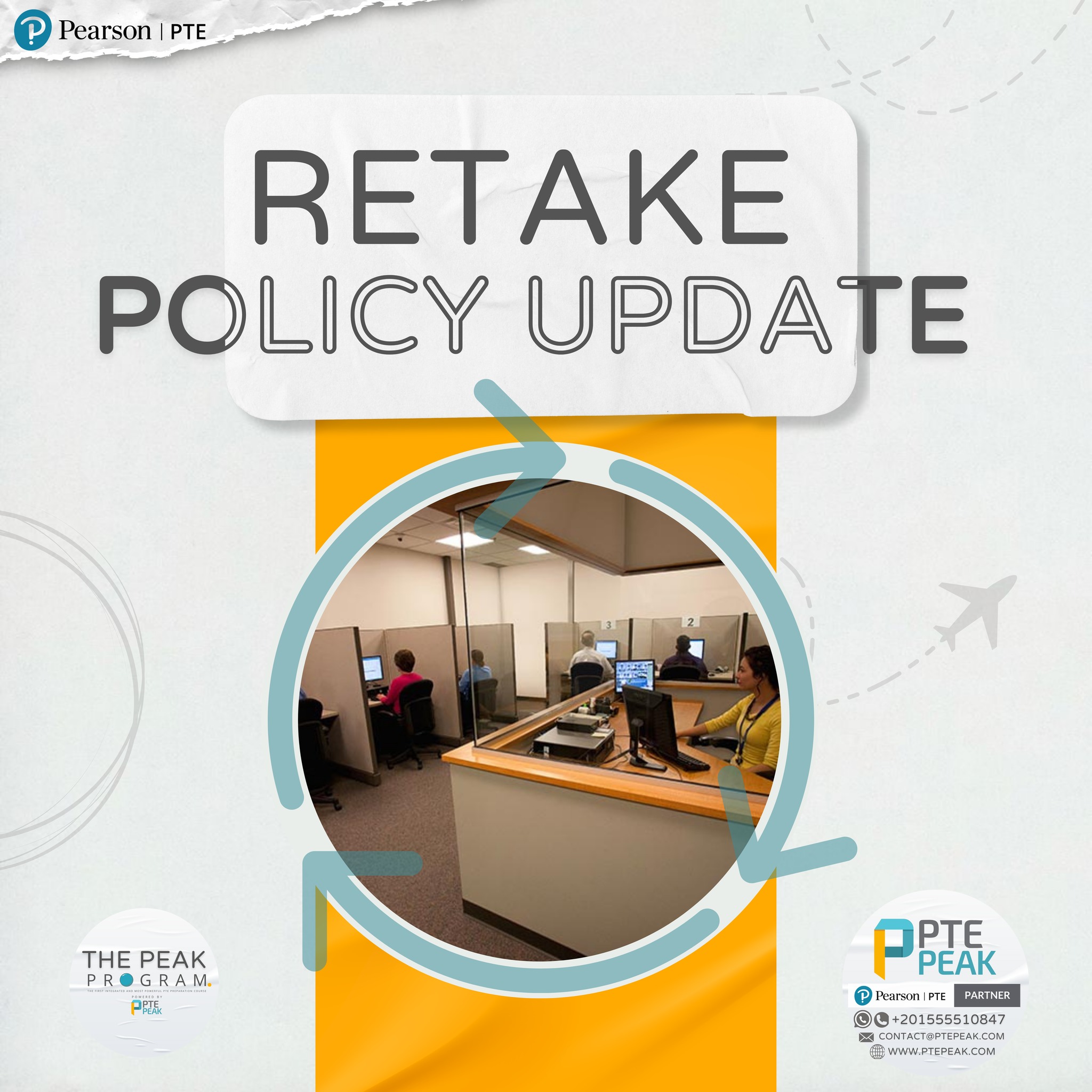 PTE Peak - 🚨 New PTE Retake Policy Effective from 8th...
