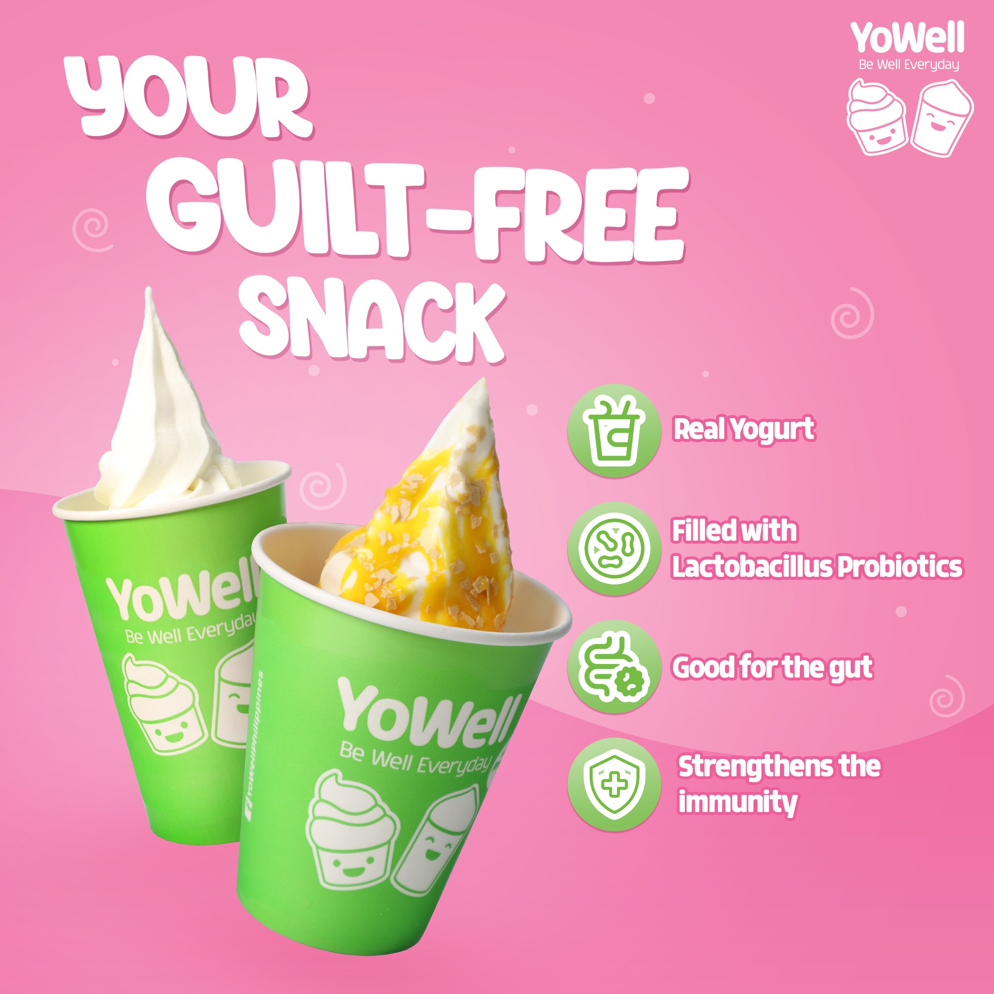 YoWell - Make it your daily habit, and be gut fit 💪🏽 #YoWell # ...