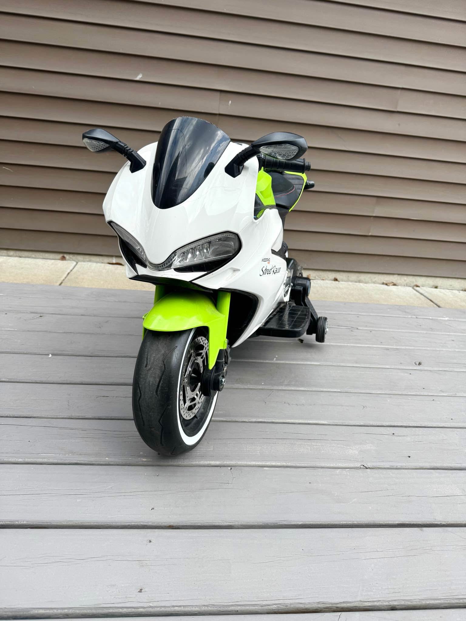 Moderno Kids Street Racer Electric 12v Bike - needs battery ...