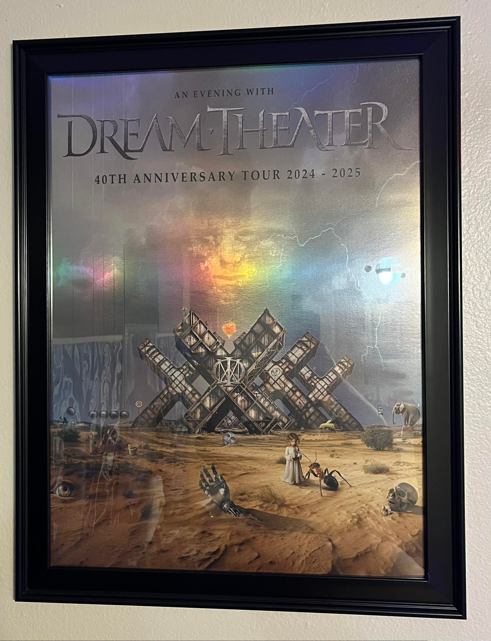 未使用DREAM THEATER 40th Anniversary Poster Where to buy Dream