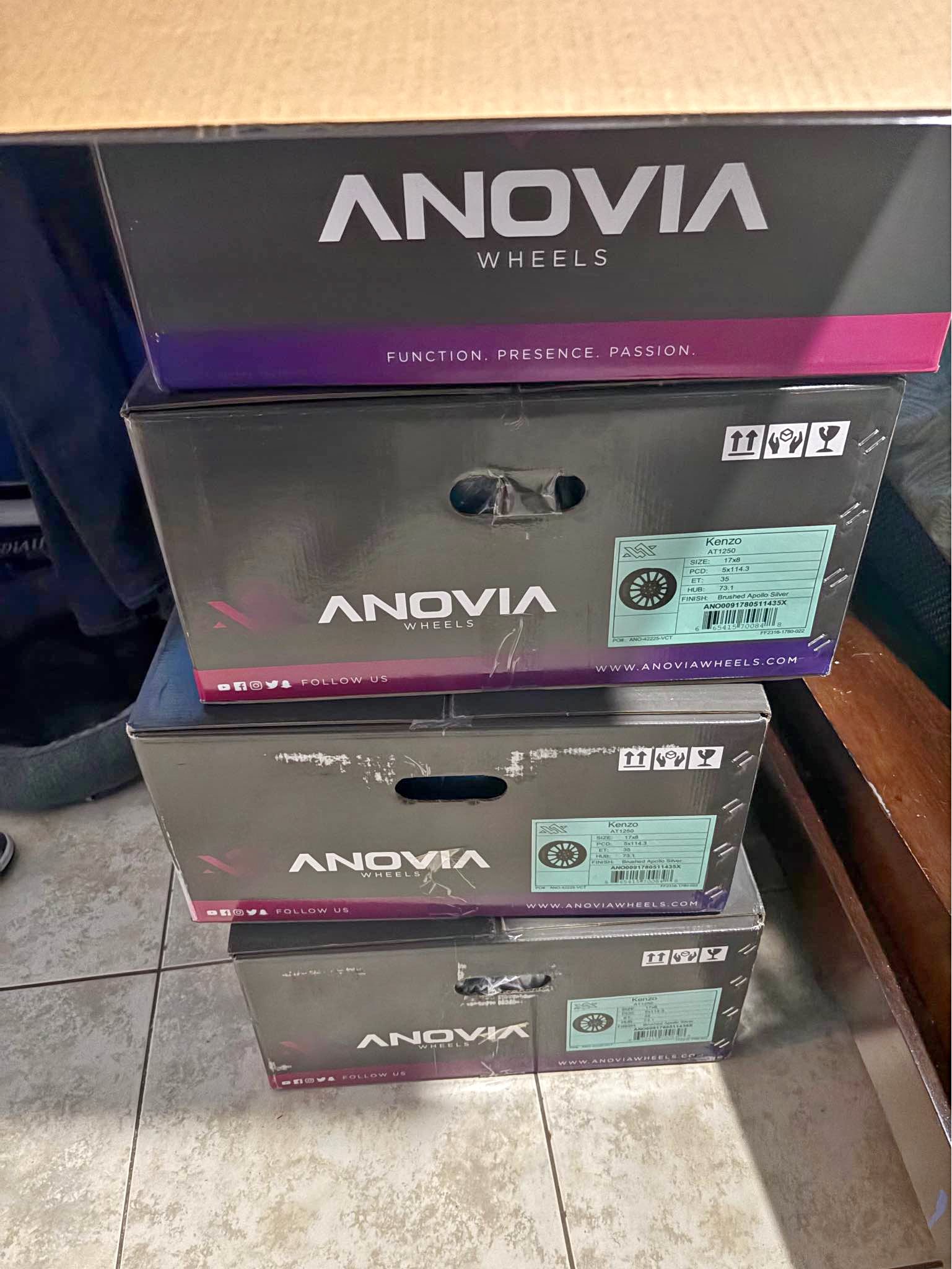 Anovia kenzo 17” rims (4) - Car Wheels, Tires & Parts - Royal Palm ...