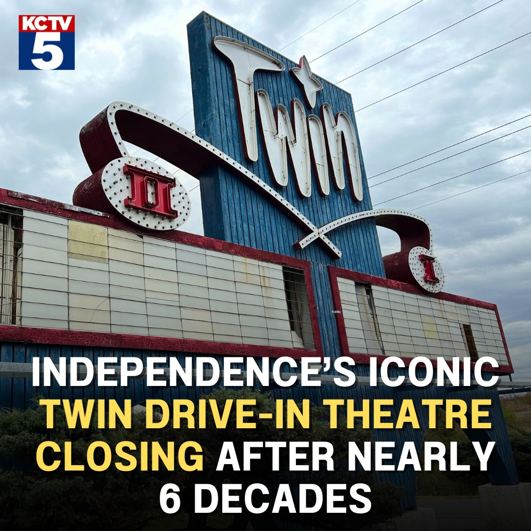 The Twin Drive-In's closing comes... - KCTV5 News Kansas City | Facebook