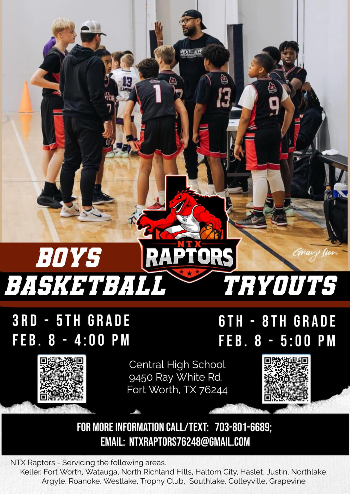 NTX Raptors - NTX Raptors Tryouts 🚨 📆 2/8/25 📍New... | Facebook