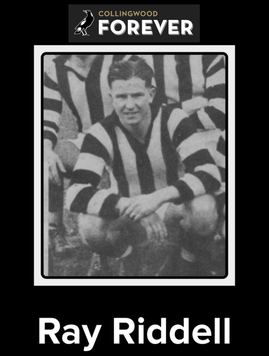 Collingwood - Remembering Ray Riddell on the 107th anniversary of his ...
