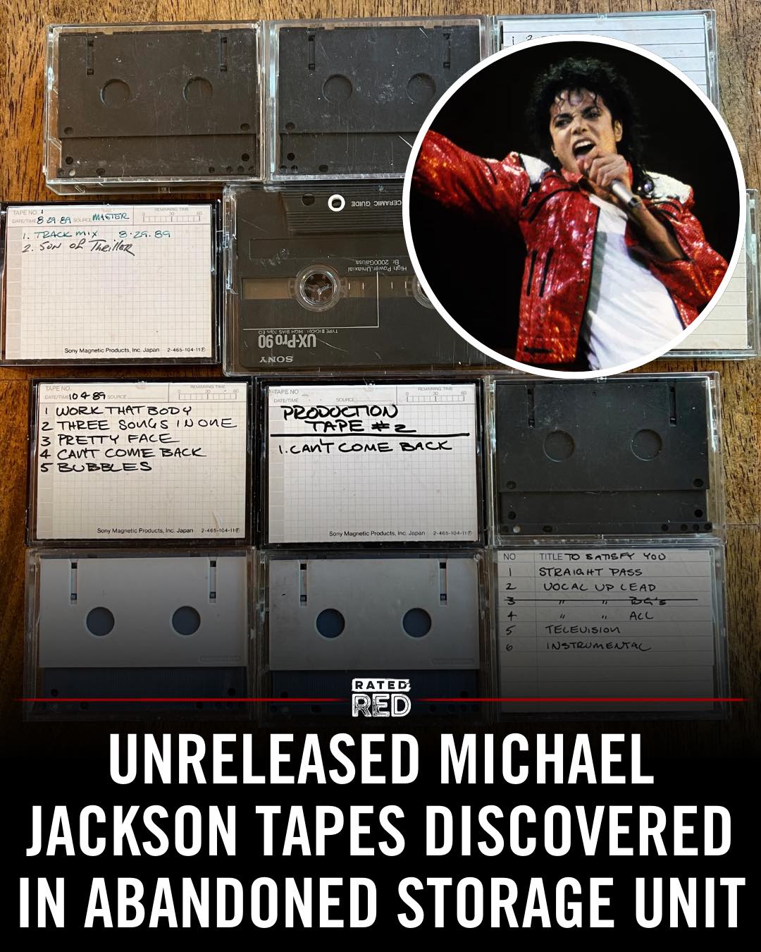 Rated Red - A rare collection of 12 unreleased Michael Jackson songs ...