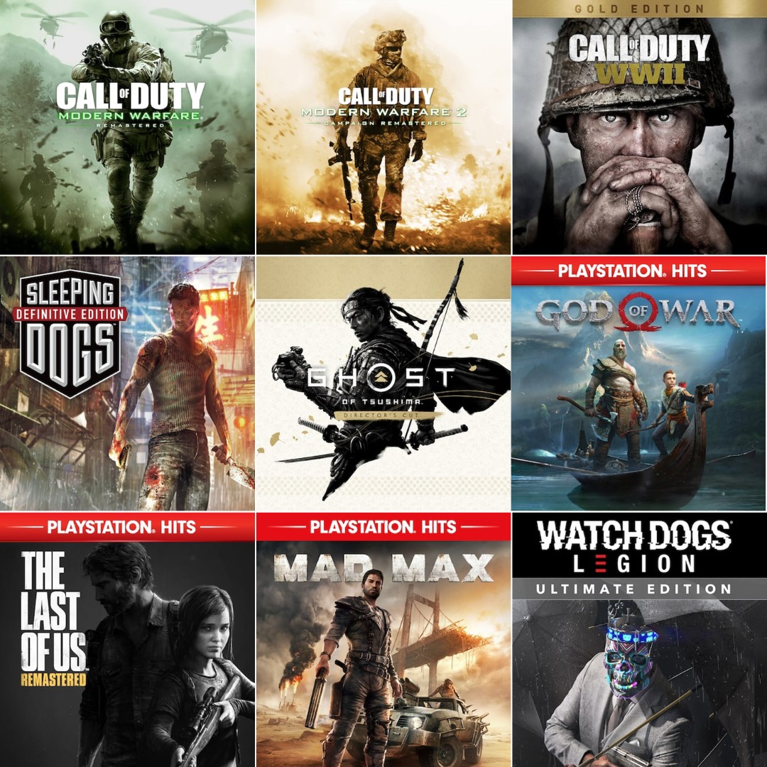 List of video games for various consoles