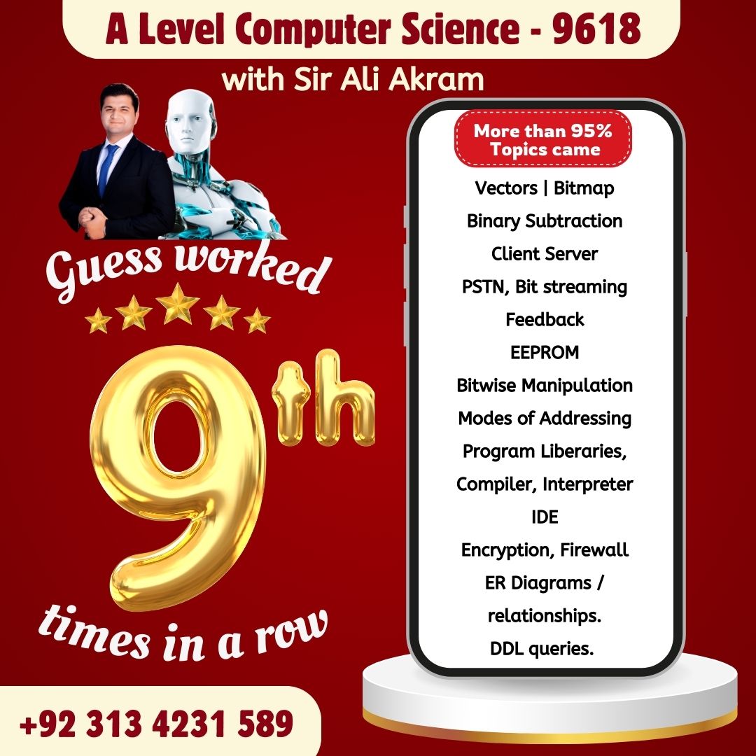 Computer - Your A* is waiting. Join Sir Ali Akram now to secure your A* ...
