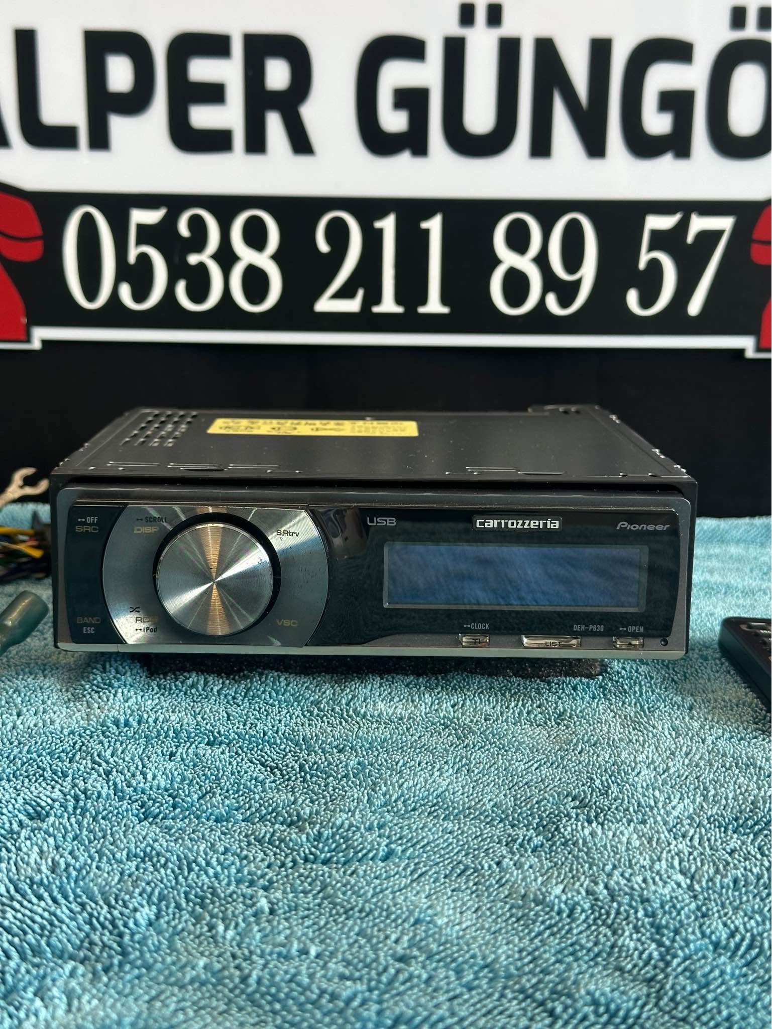 Pioneer Carrozzeria DEH-P630 ☎️538 211 89 57☎️ VSC Ses İşlemci