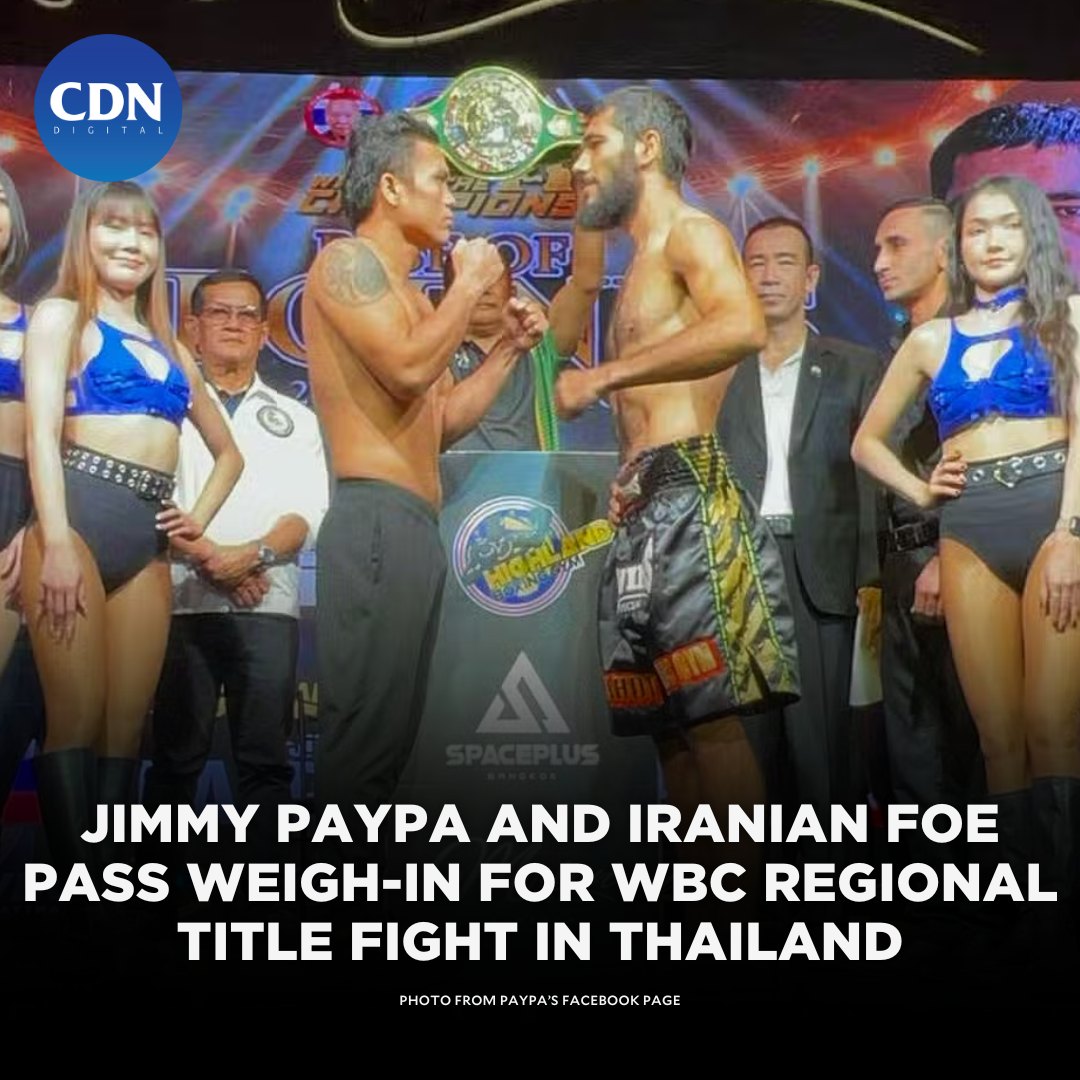 CDN - Jimmy “Phoenix” Paypa and Iranian Mahdi Sarbaz have made weight ...