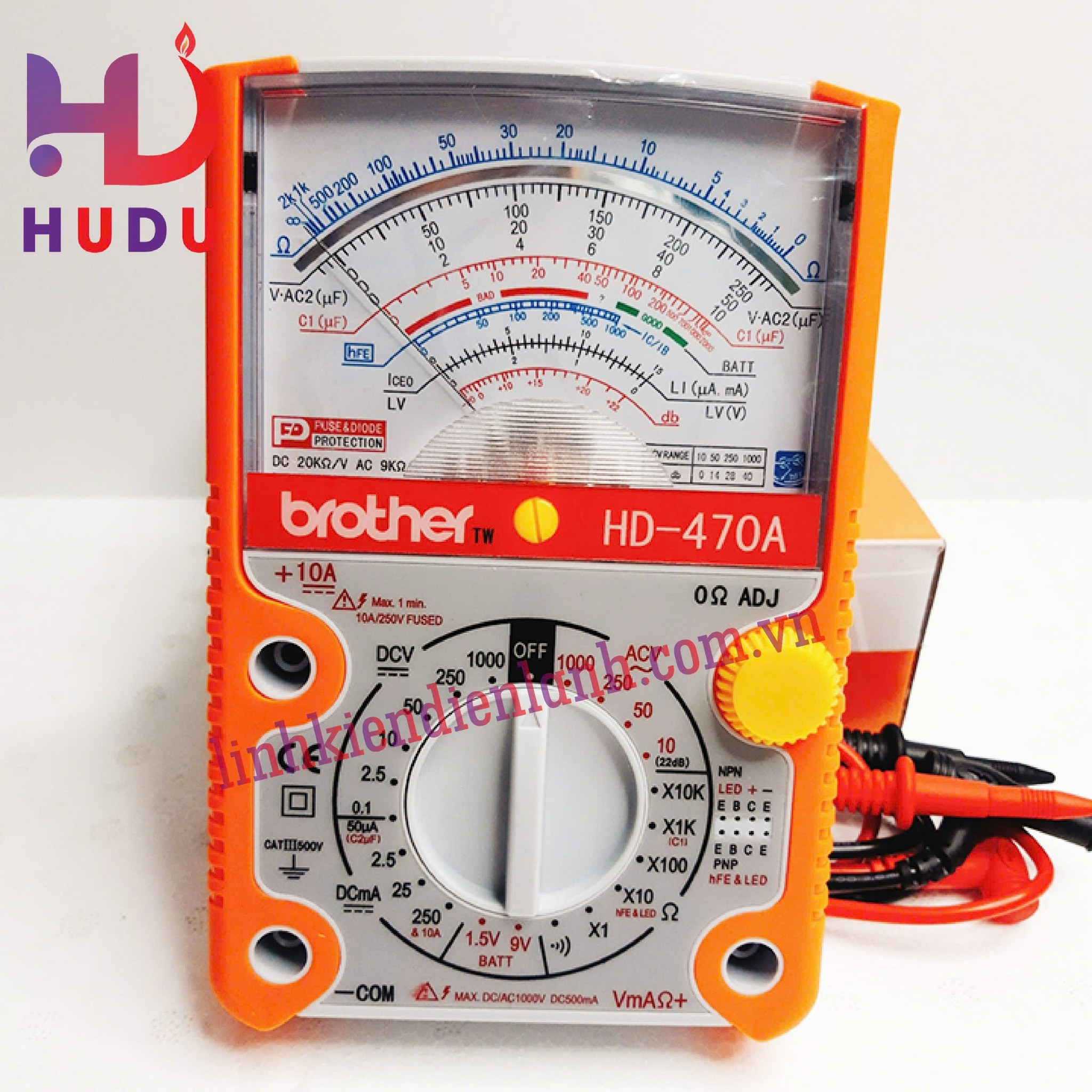 Hội Cơ Điện Miền Bắc | Đồng hồ vạn năng HD-470A