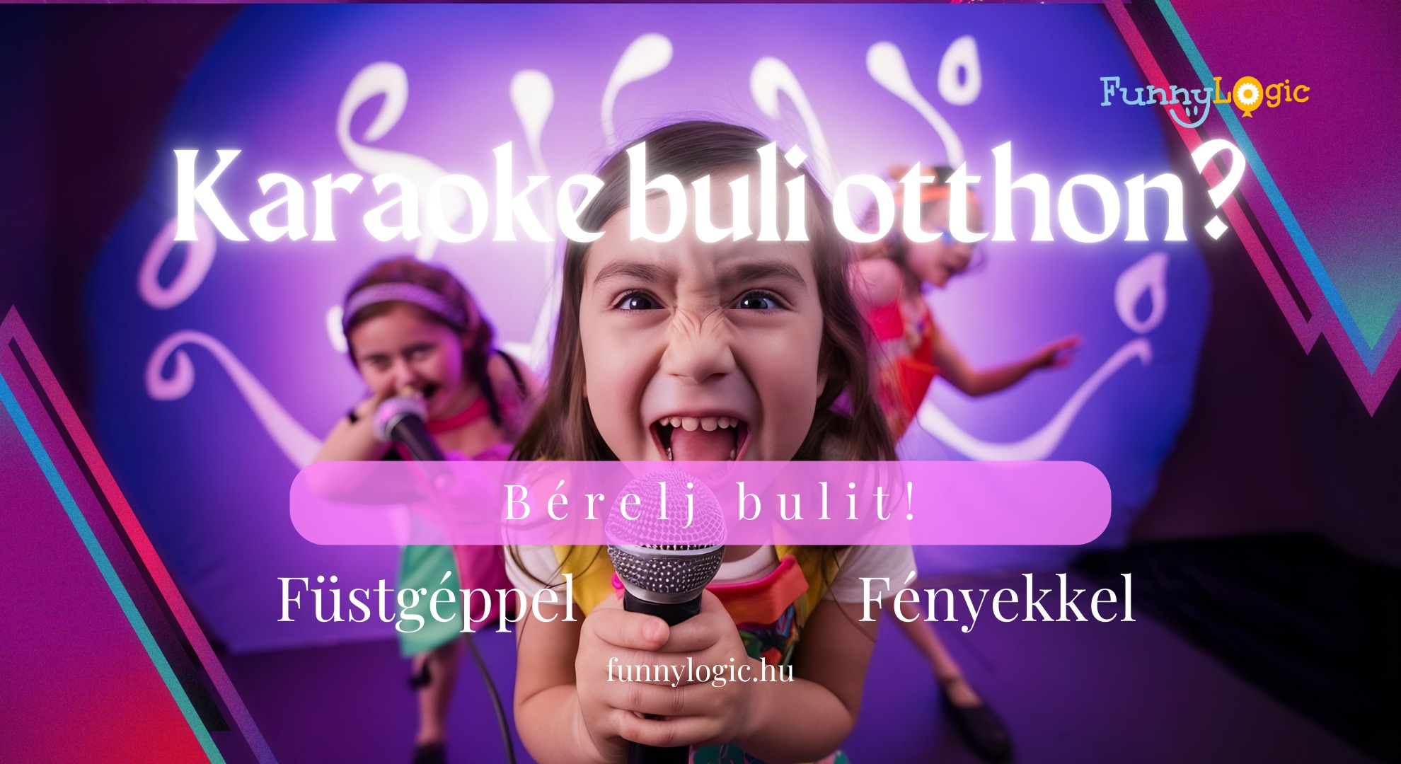 Funnylogic - 🎤 Karaoke + Mini Disco = A legjobb szülinapi buli! 🎶 Lepd ...