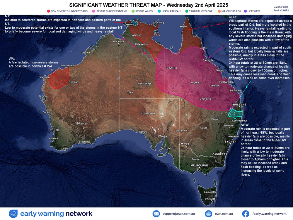 Significant Weather... - EWN Alerts - Western Australia | Facebook