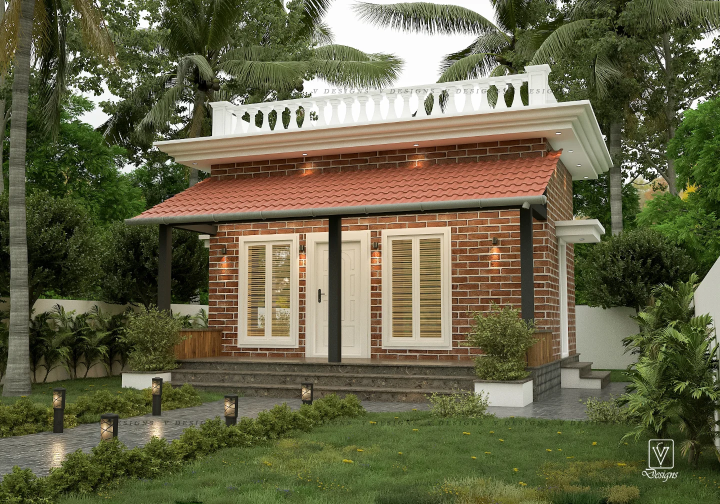 vishnu_k_ravindran_ - Budget friendly Out house Design 🏠 Cleint : Mr ...