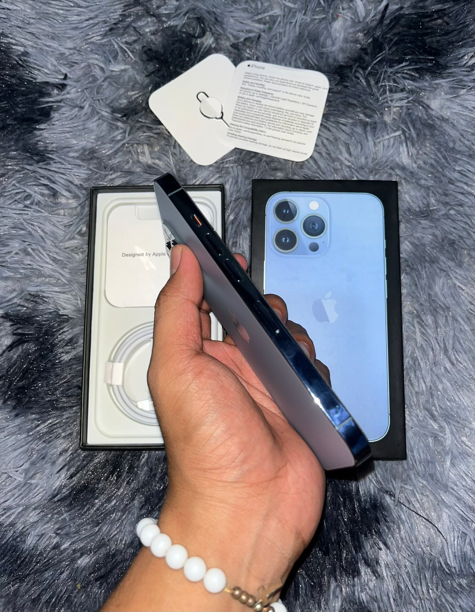 FOR SALE / SWAP ‼️ iPhone 13 pro (sierra blue) pristine condition 