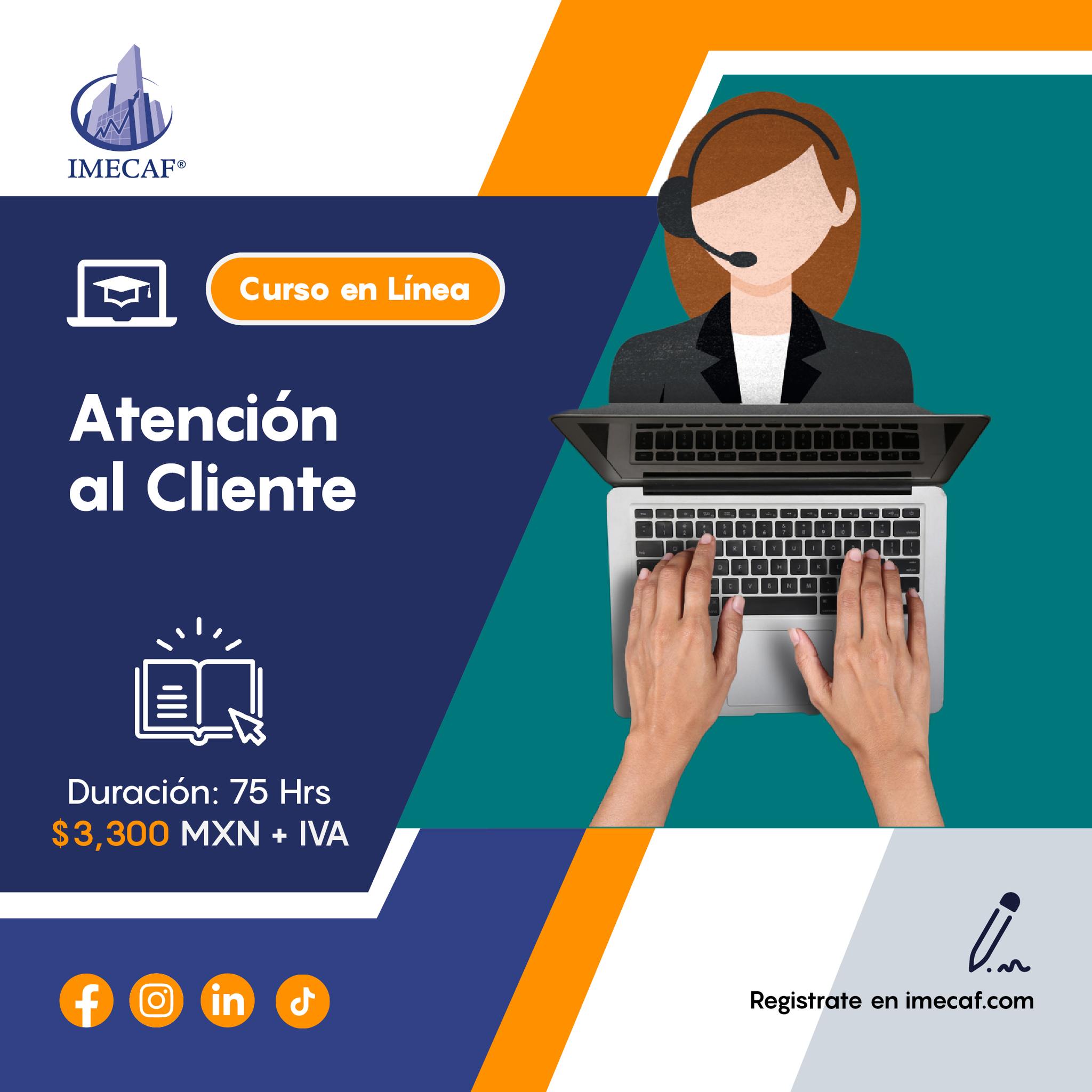 IMECAF - 📞 Curso Online de Atención al Cliente 📞... | Facebook