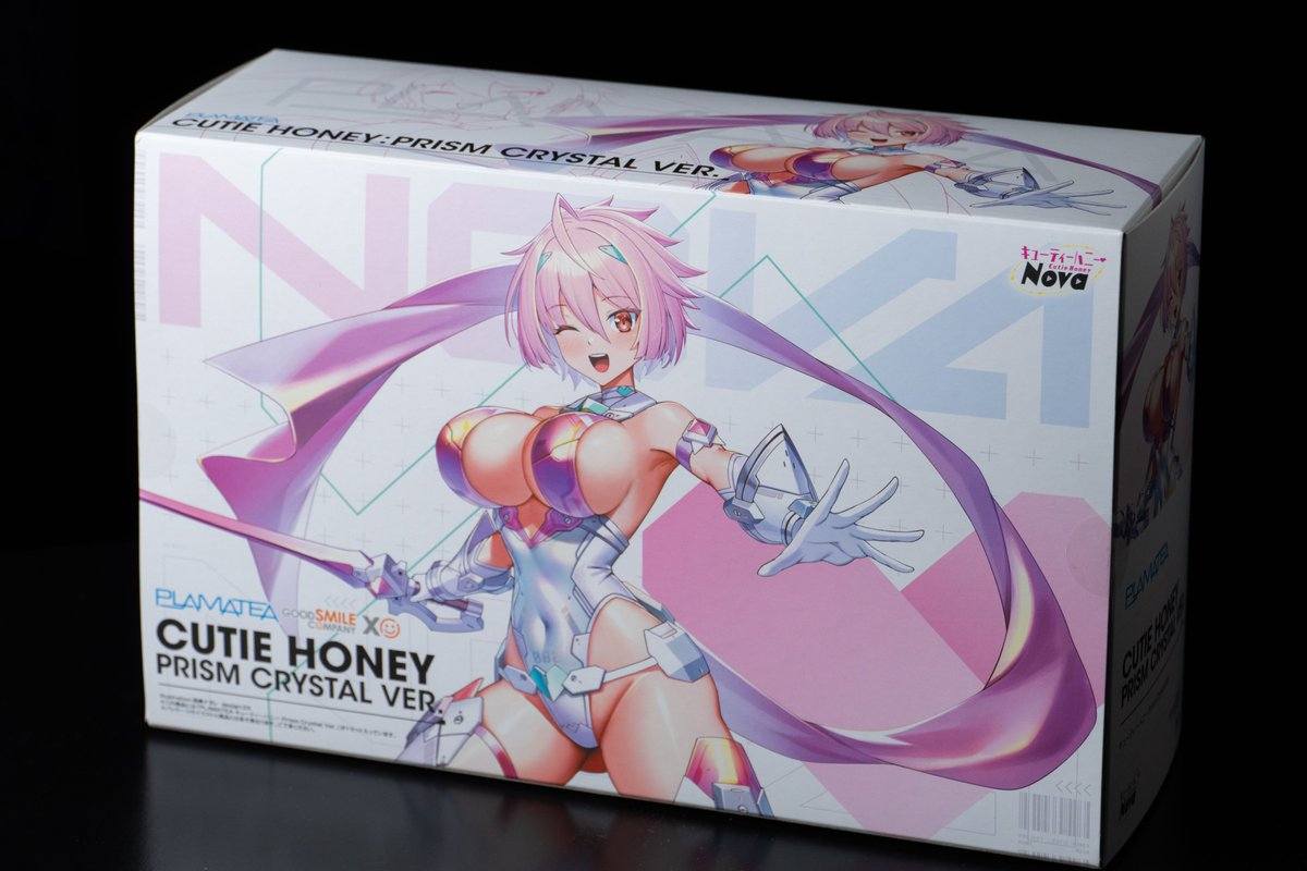 Frame Arms Girl Plamatea Cutie Honey prism crystal ver. figure